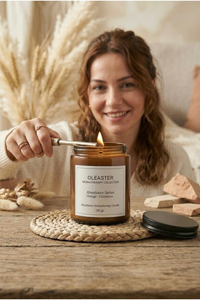 İdalavender BOLLUK BEREKET AROMATERAPİK SOYA MUMU 210 GR