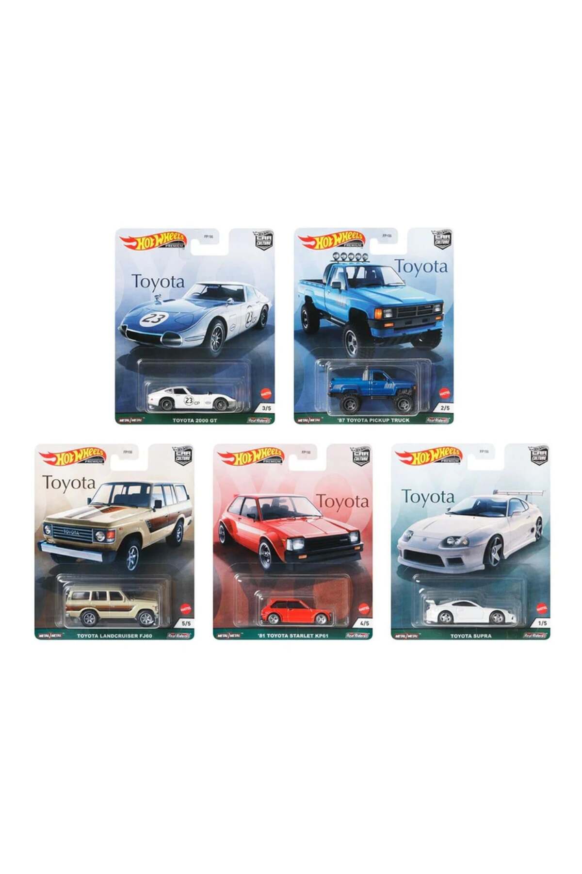 HOT WHEELS Premium Car Culture Set - Toyota Set - Fiyatı, Yorumları