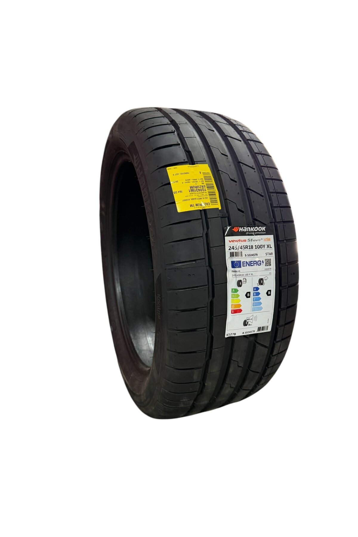 Hankook 245/45R18 100Y XL * Ventus S1 Evo 3 K127B RFT(HRS) (Üretim