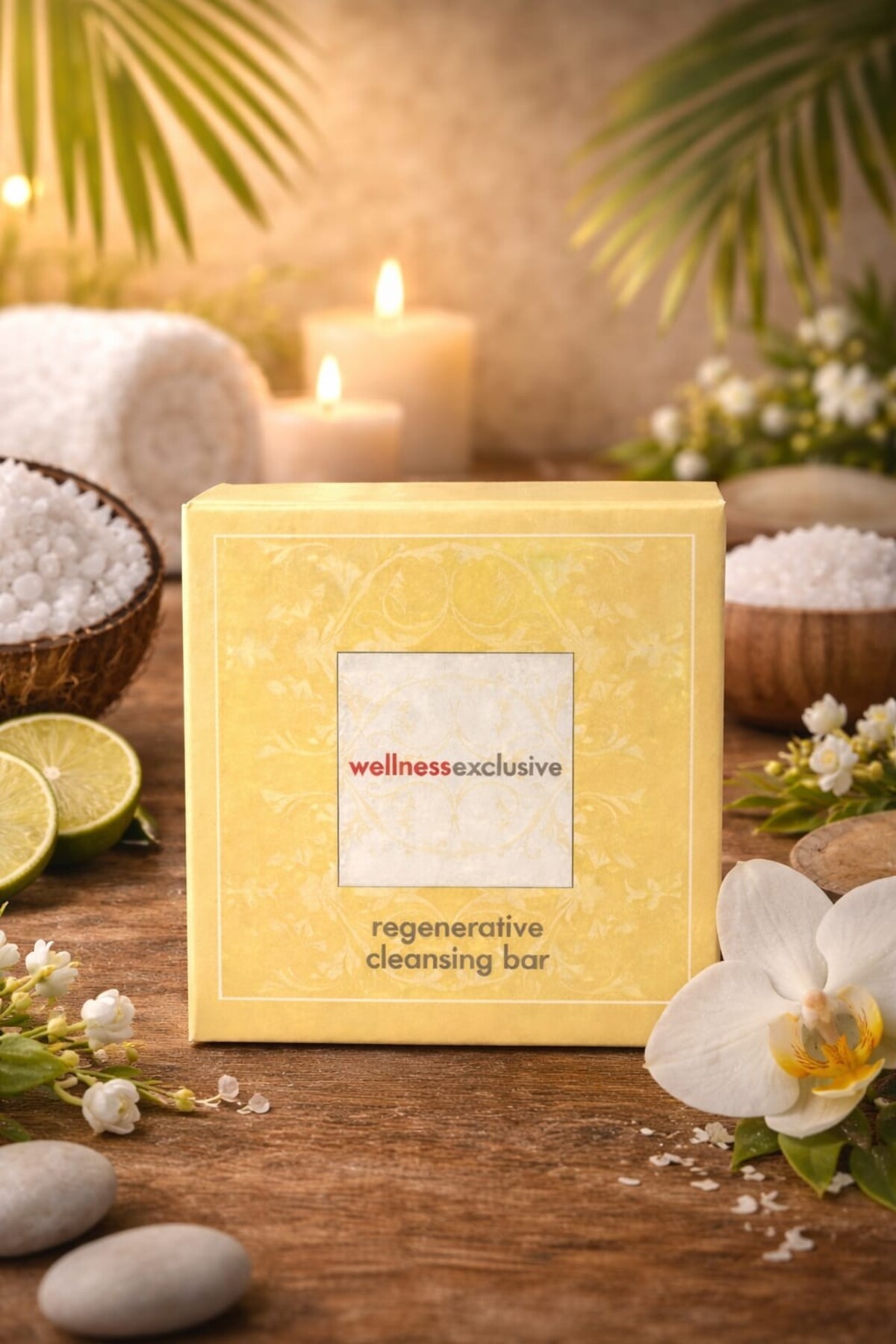 MARINE'S GEL EX & SOAP EX セット Wellness Exclusive Regenerative Cleansing Bar 30 gr – Yenileyici