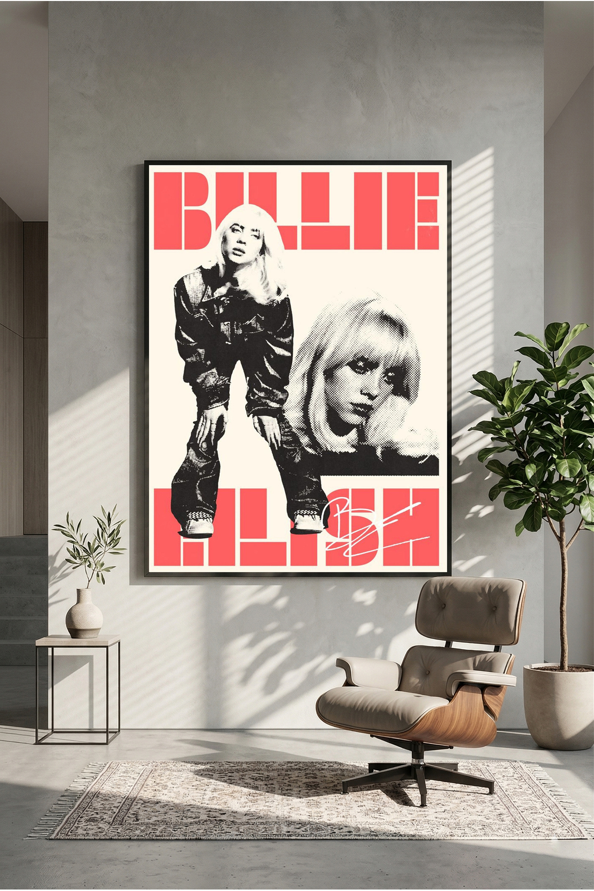 postercraft Billie Eilish Ahşap Tablo Poster (Çerçevesiz) 2 - Fiyatı