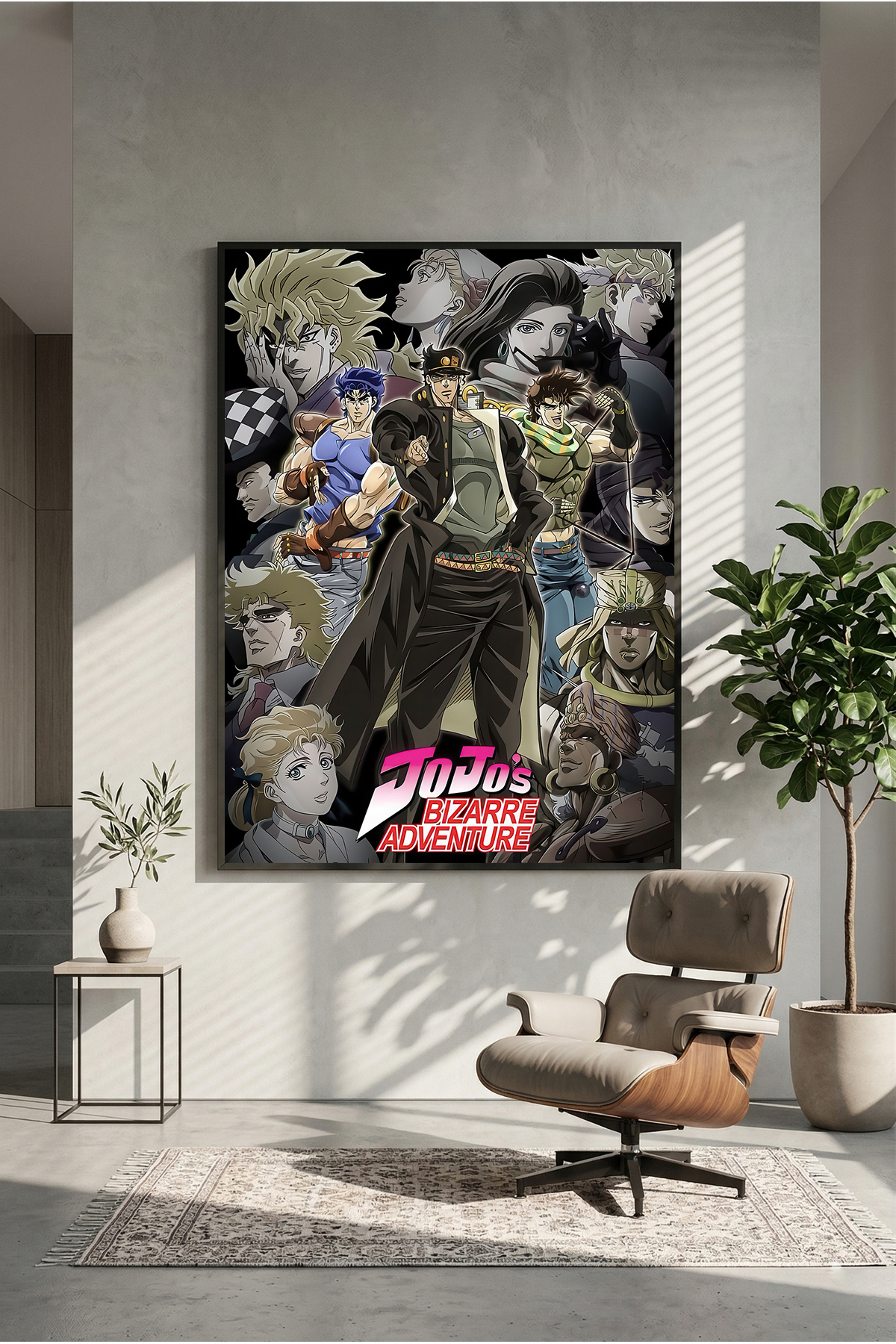 タロサページ　SCO-143/CD postercraft JoJo's Bizarre Adventure Part 5 Ahşap Tablo Poster
