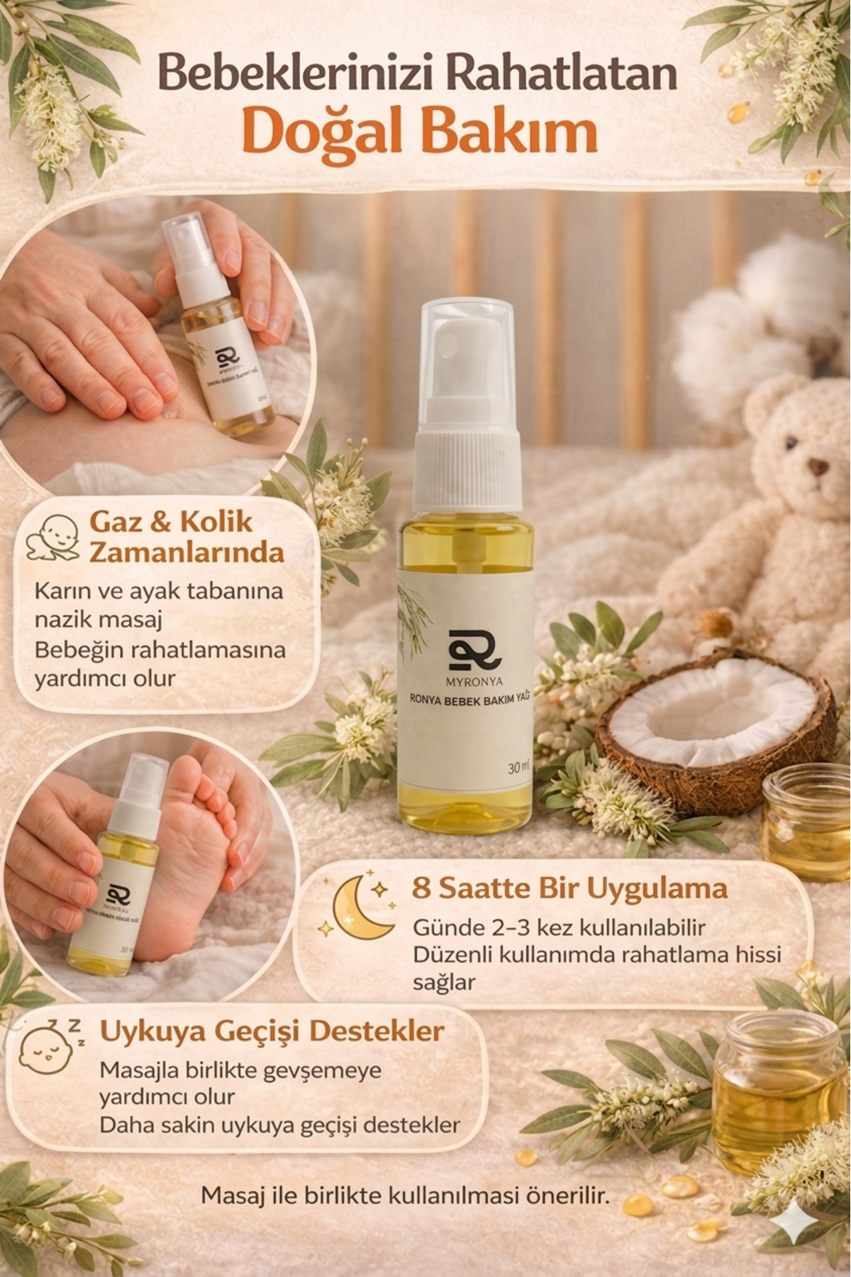 myronya Bebek Bakım Yağı fotoğrafı 3 (önizleme)