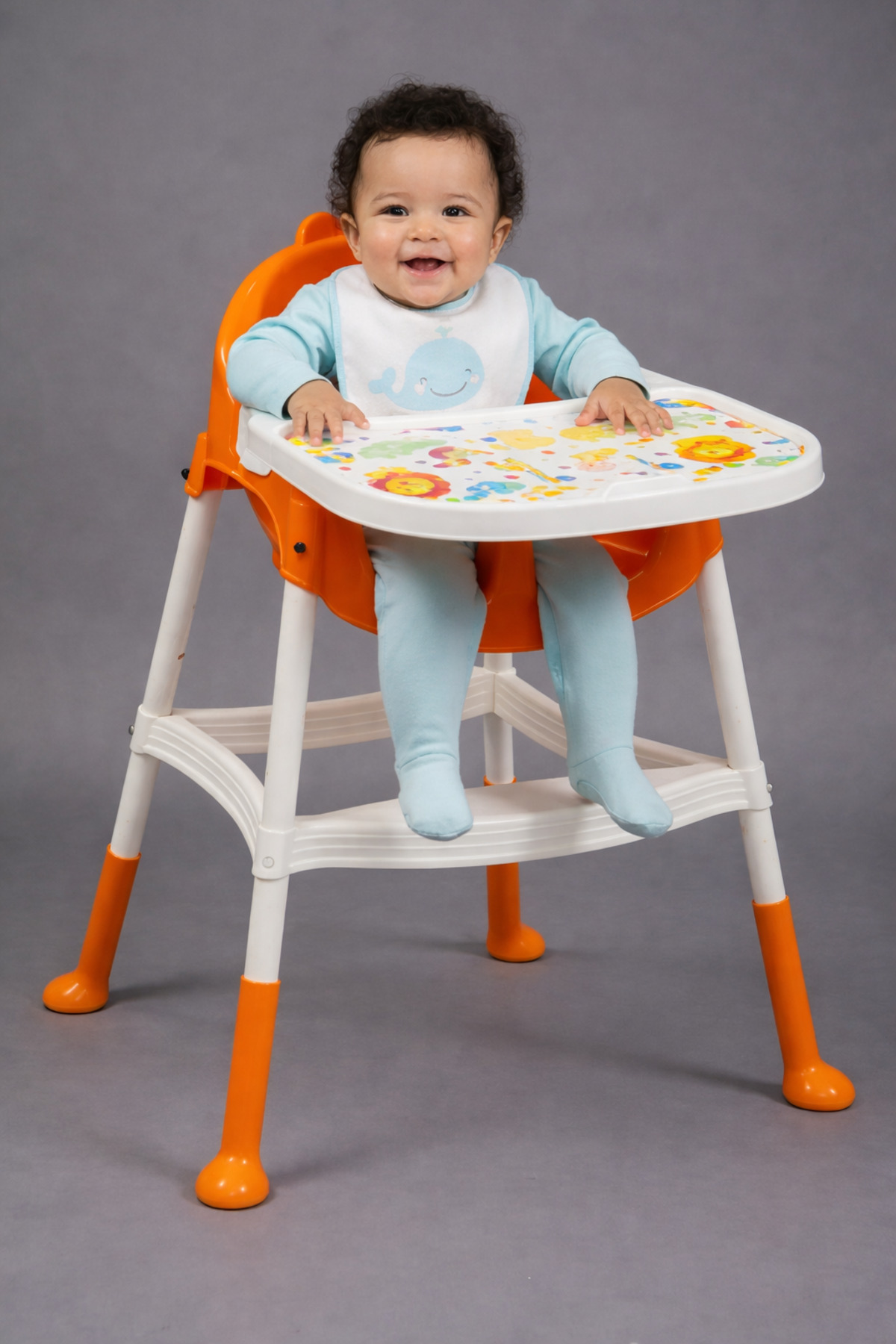 VEKTÖR Eko Model Plastik Bebek Mama Sandalyesi fotoğrafı 2 (önizleme)