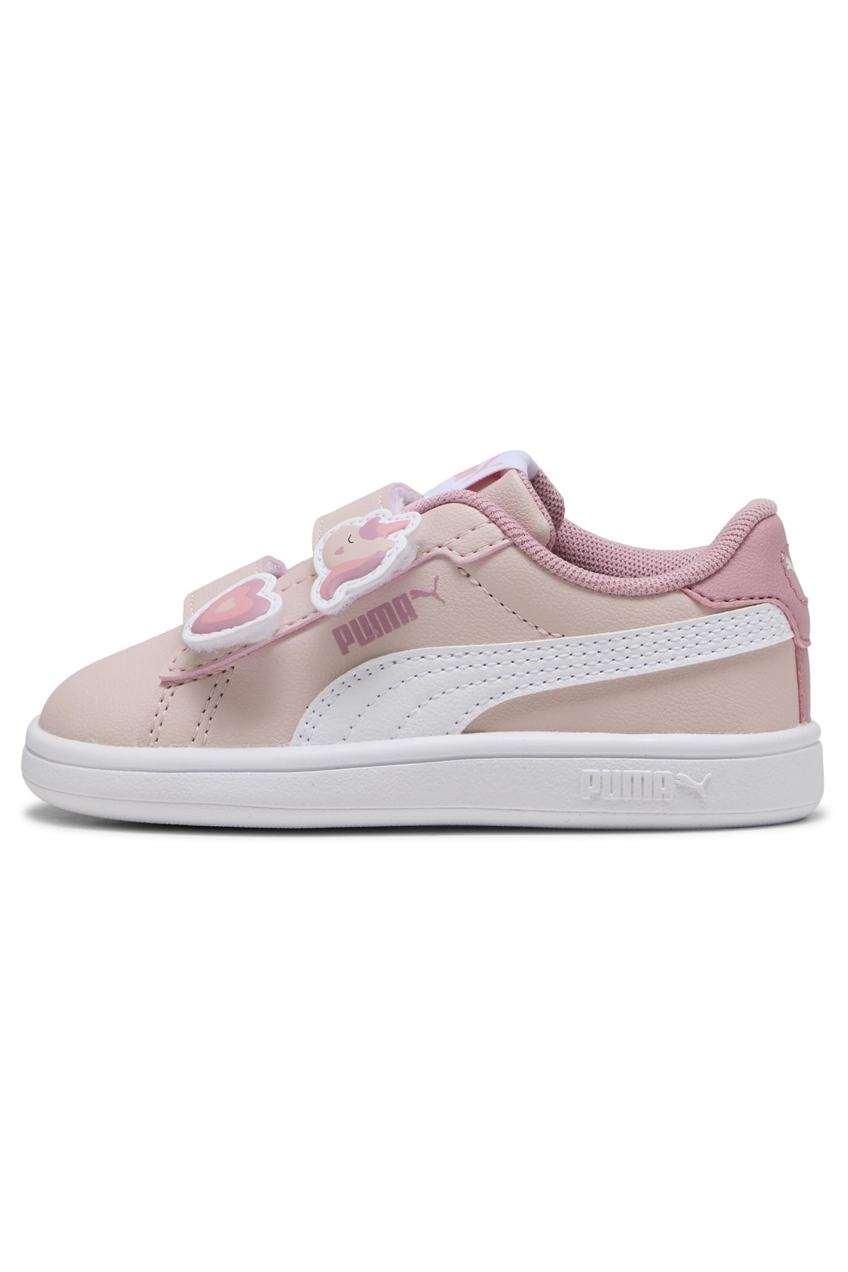 Puma Smash 3.0 Badges V Inf 397287 Ortopedik Bebek Çocuk Spor Ayakkabı PEMBE fotoğrafı 3 (önizleme)