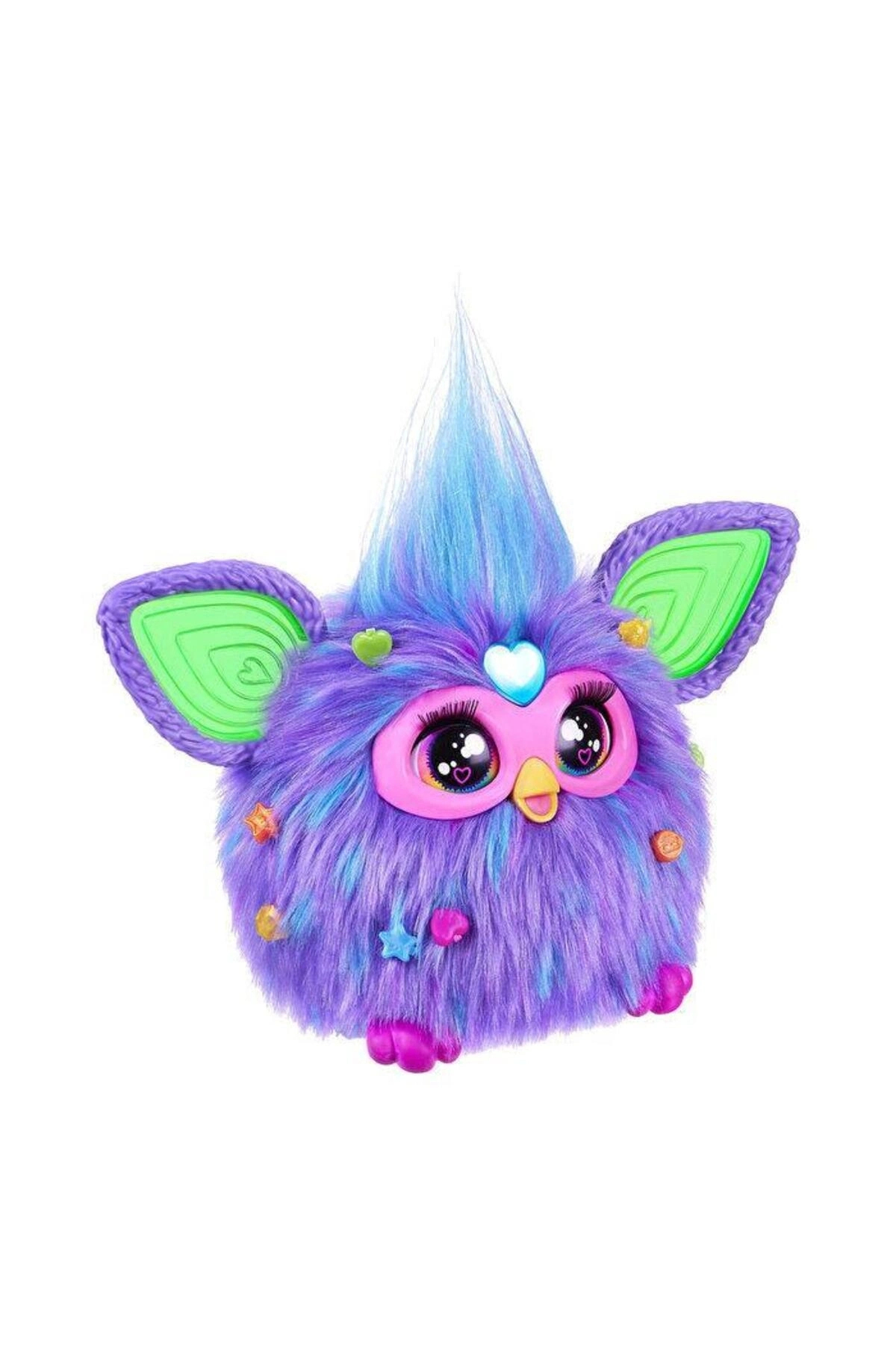 Hasbro Furby Mor Interaktif Peluş F6744 fotoğrafı 8 (önizleme)