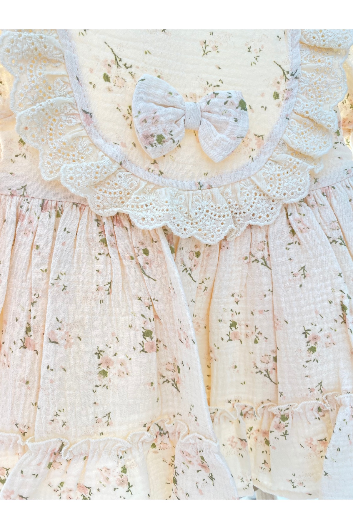 WONDRESS BABY RETRO KIZ BEBEK ELBİSE fotoğrafı 4 (önizleme)