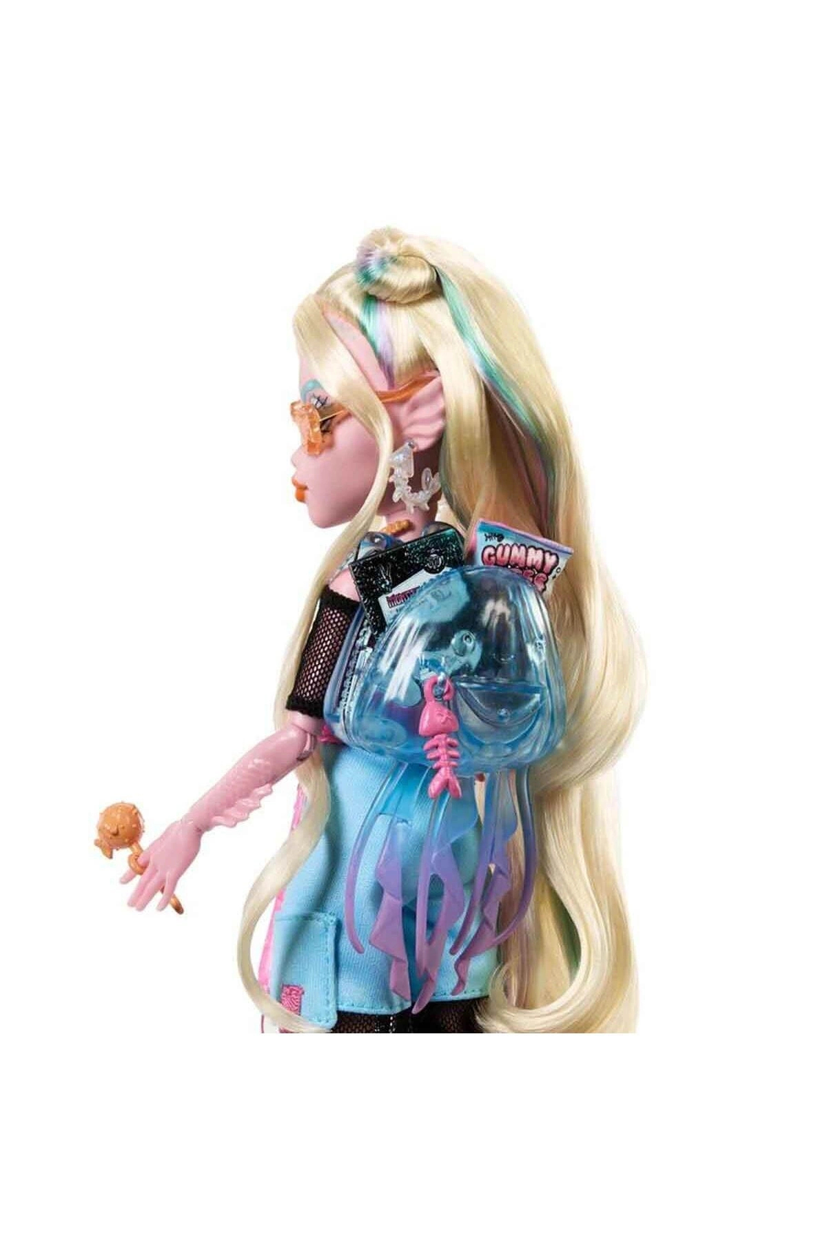 MONSTER HIGH Ana Karakter Bebekler HPD53 - Topuz Saçlı Lagoona