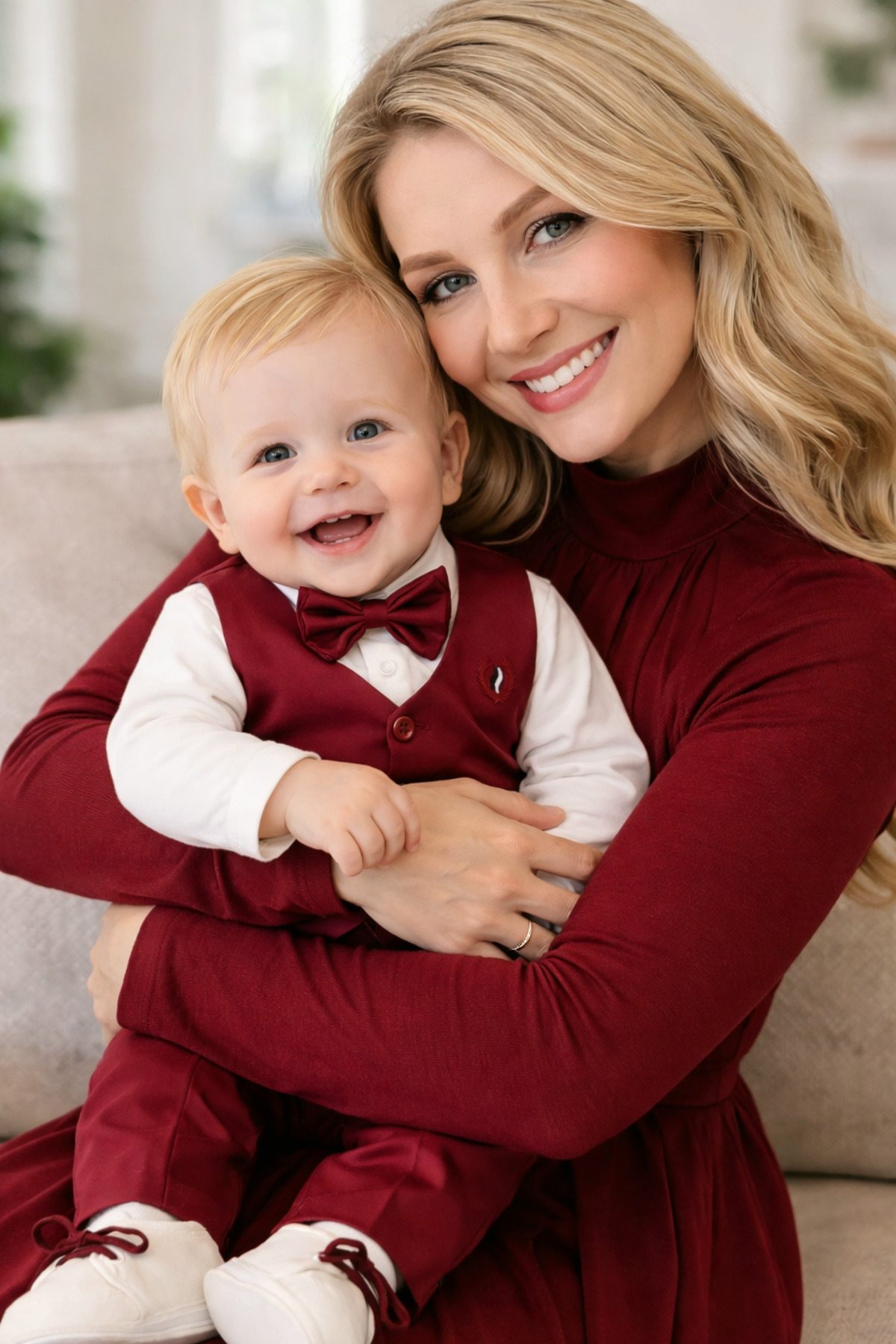Calide Baby&Kids Erkek Bebek Mevlüt Takımı - Papyon & Kravatlı - Özel Gün Kıyafeti - 7'li Set fotoğrafı 3 (önizleme)