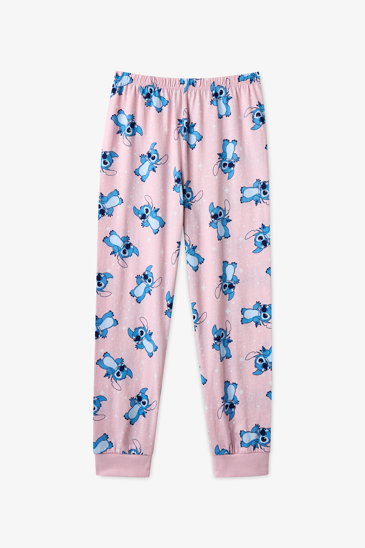 Penti Pembe Kız Çocuk Lic Stitch Fam Pamuklu Pijama Takımı fotoğrafı 4 (önizleme)
