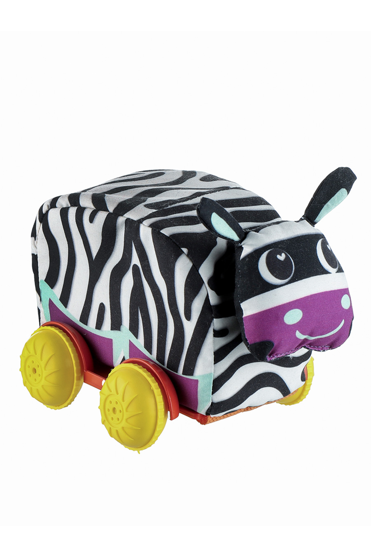 Molie Peluş Zebra Bebek Oyuncağı Araba fotoğrafı 2 (önizleme)