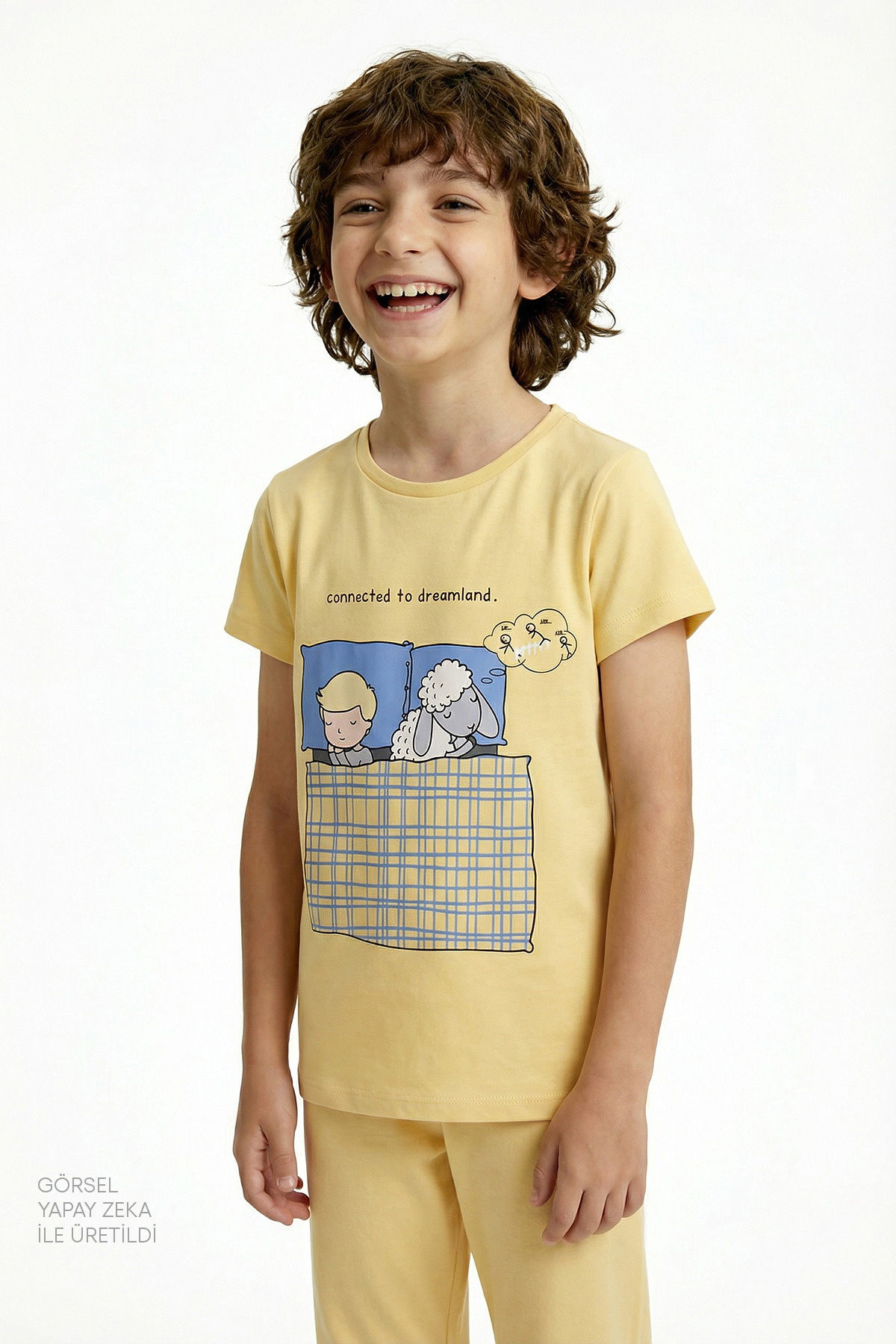 Penti Mavi Erkek Çocuk Sheepy Pamuklu 2'li Pijama Takımı fotoğrafı 6 (önizleme)