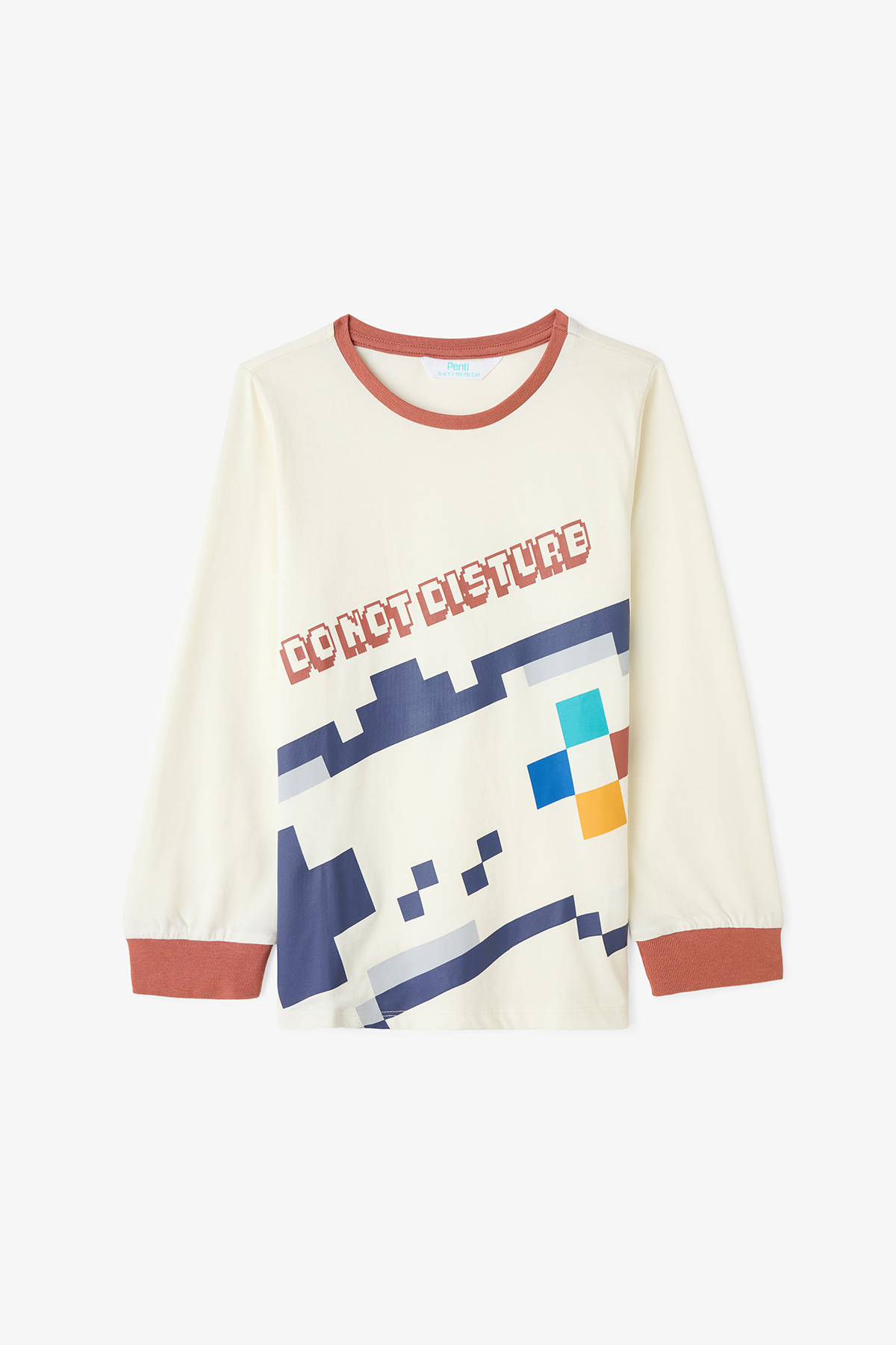 Penti Erkek Çocuk Gaming Baskılı Uzun Kollu Pamuklu 2'li Pijama Takımı fotoğrafı 4 (önizleme)