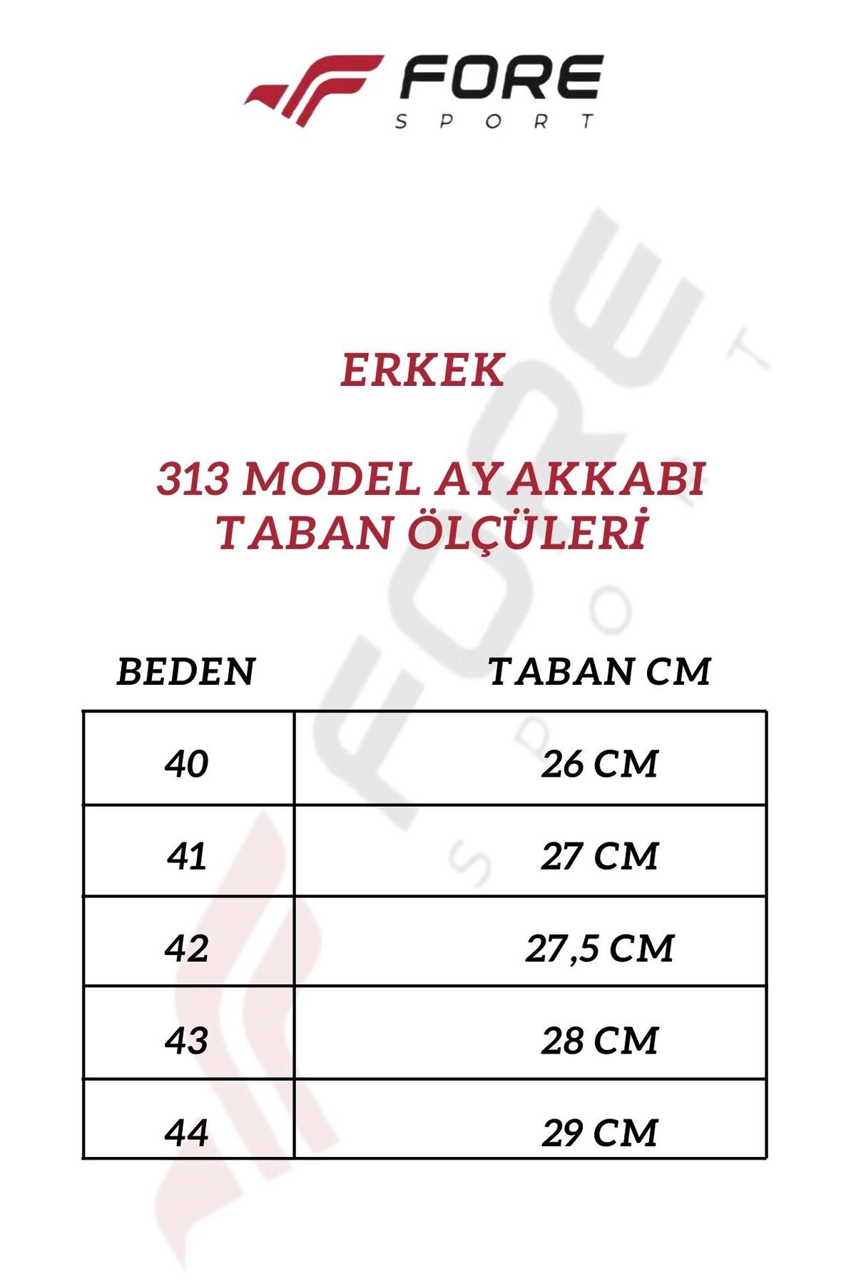 FORE SPORT Günlük Bağcıklı Triko Fileli Erkek Spor Ayakkabı görsel 6