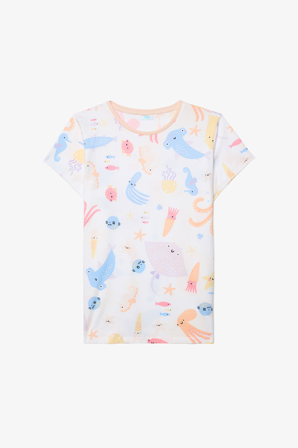 Penti Kız Çocuk Underwater Pamuklu 2li Pijama Takımı fotoğrafı 7 (önizleme)
