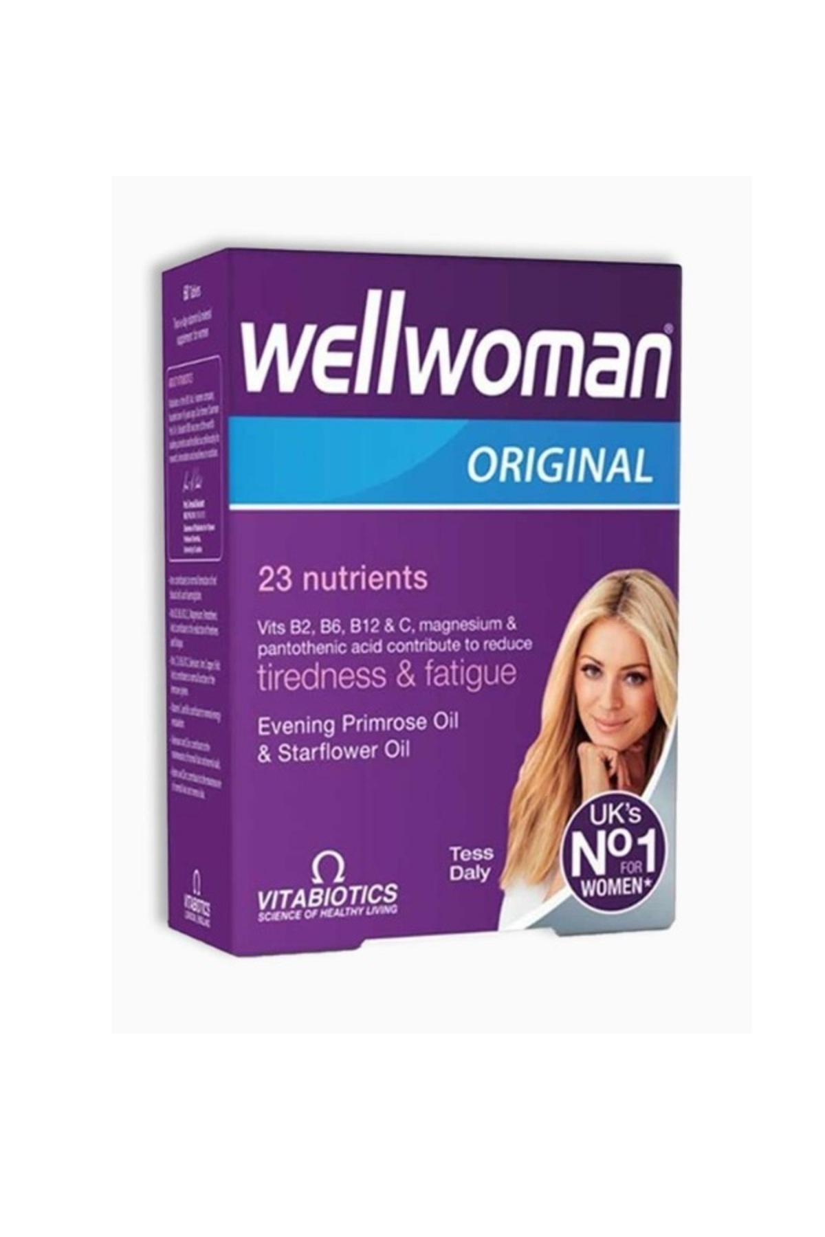 قرص مکمل زنانه Wellwoman Vitabiotics اورجینال ۶۰ عددی