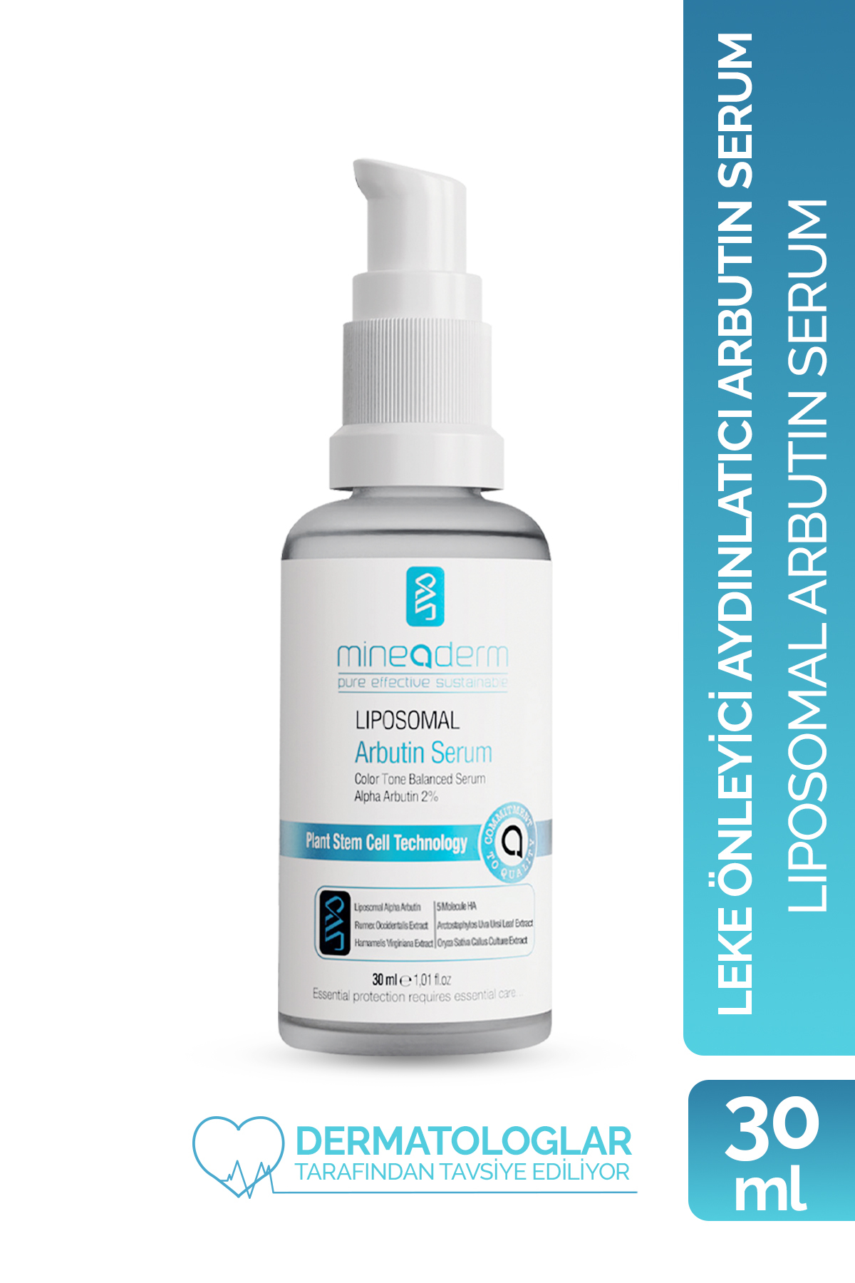 mineaderm Leke Gidermeye Yardımcı Aydınlatıcı Arbutin Serum/Liposomal Arbutin Serum — arbutinserum