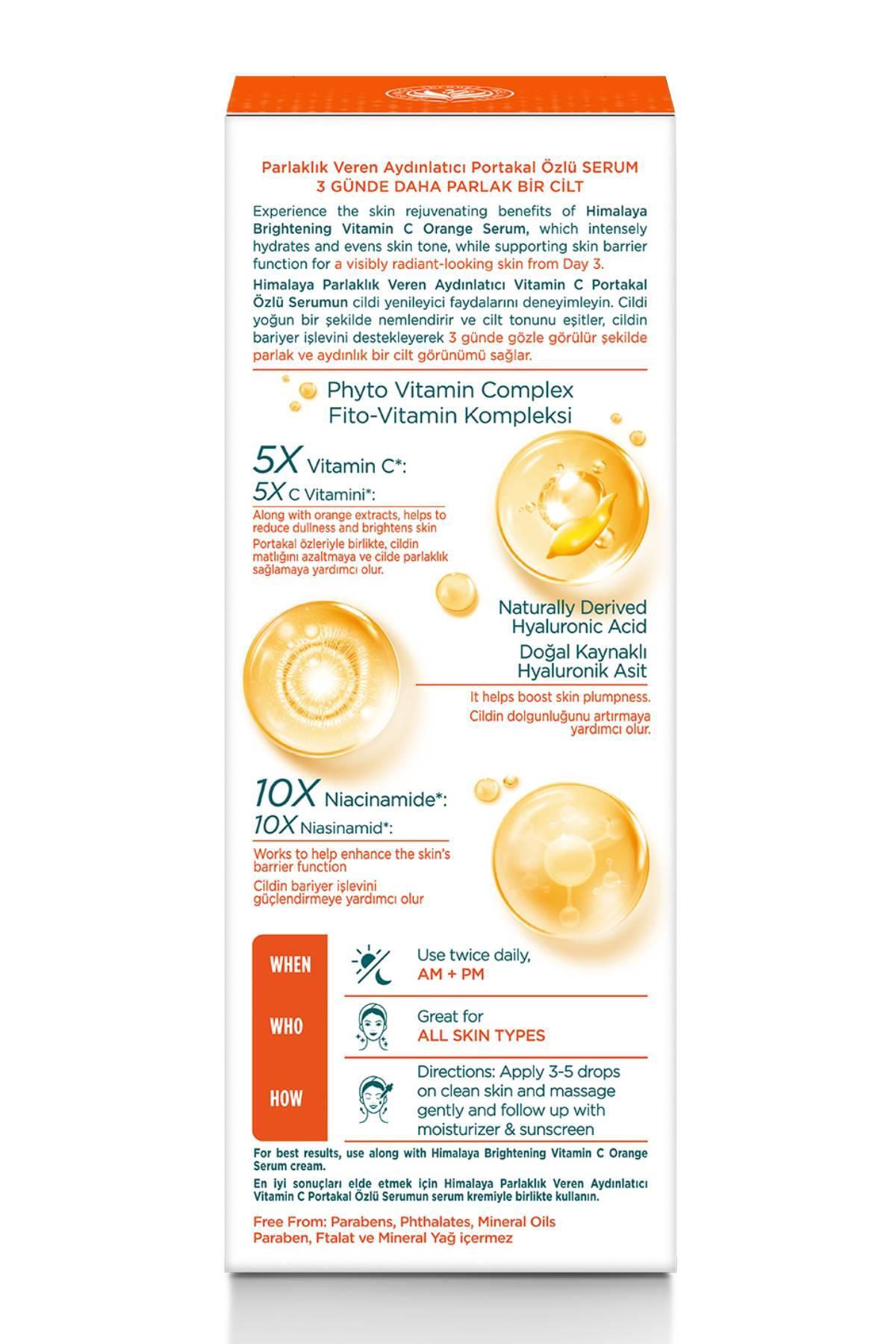 Parlaklık Veren Aydınlatıcı Vitamin C Portakal Özlü Serum 30ml, Cilt Yenileyici, Niasinamid — 6291107226699 — تصویر 3 از 8