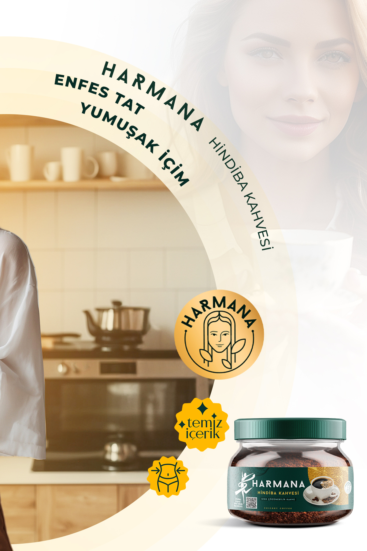 قهوه هندیبا 1 ماهه - (60 استفاده) خالص 150 گرم