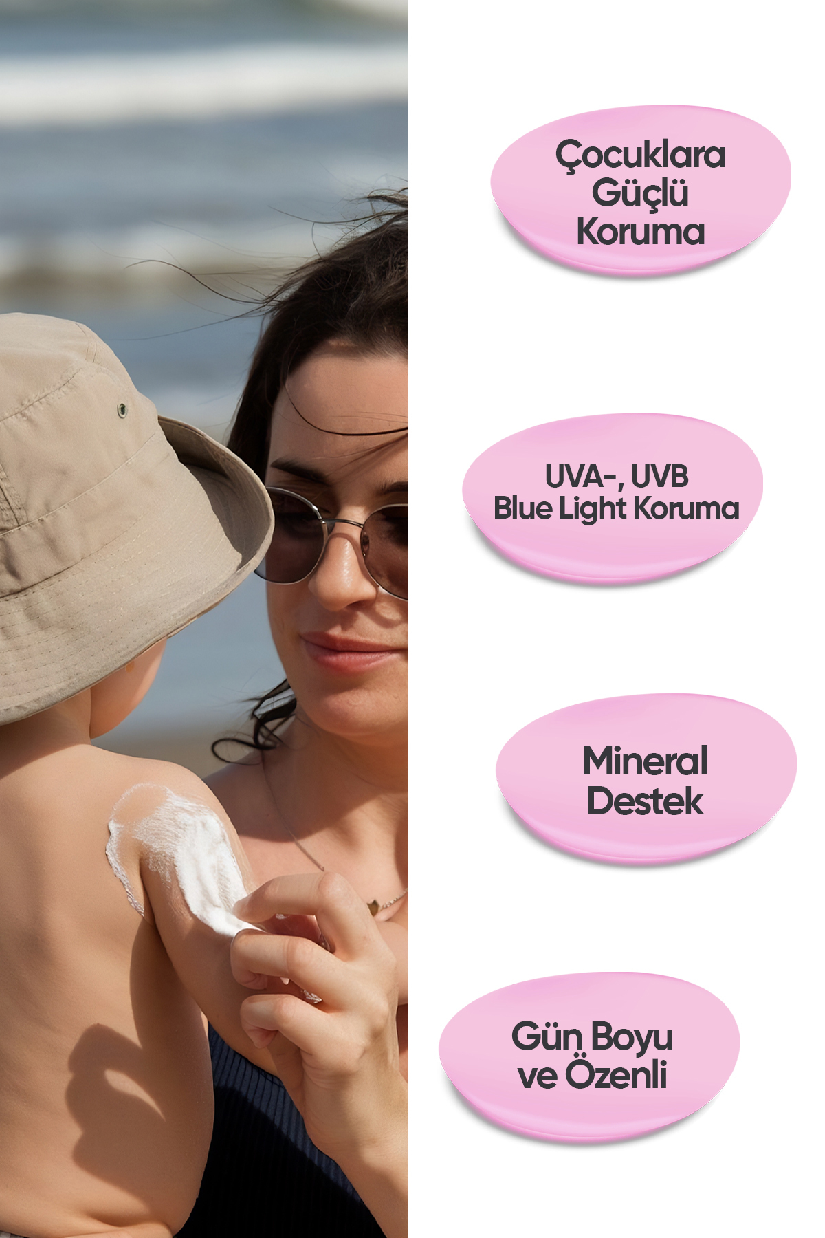 Mineral Filtre Içeren Pediatrik Güneş Bakım Kremi/uv Protection&hydration Kıds Spray Spf50+ — 3492 — تصویر 5 از 6