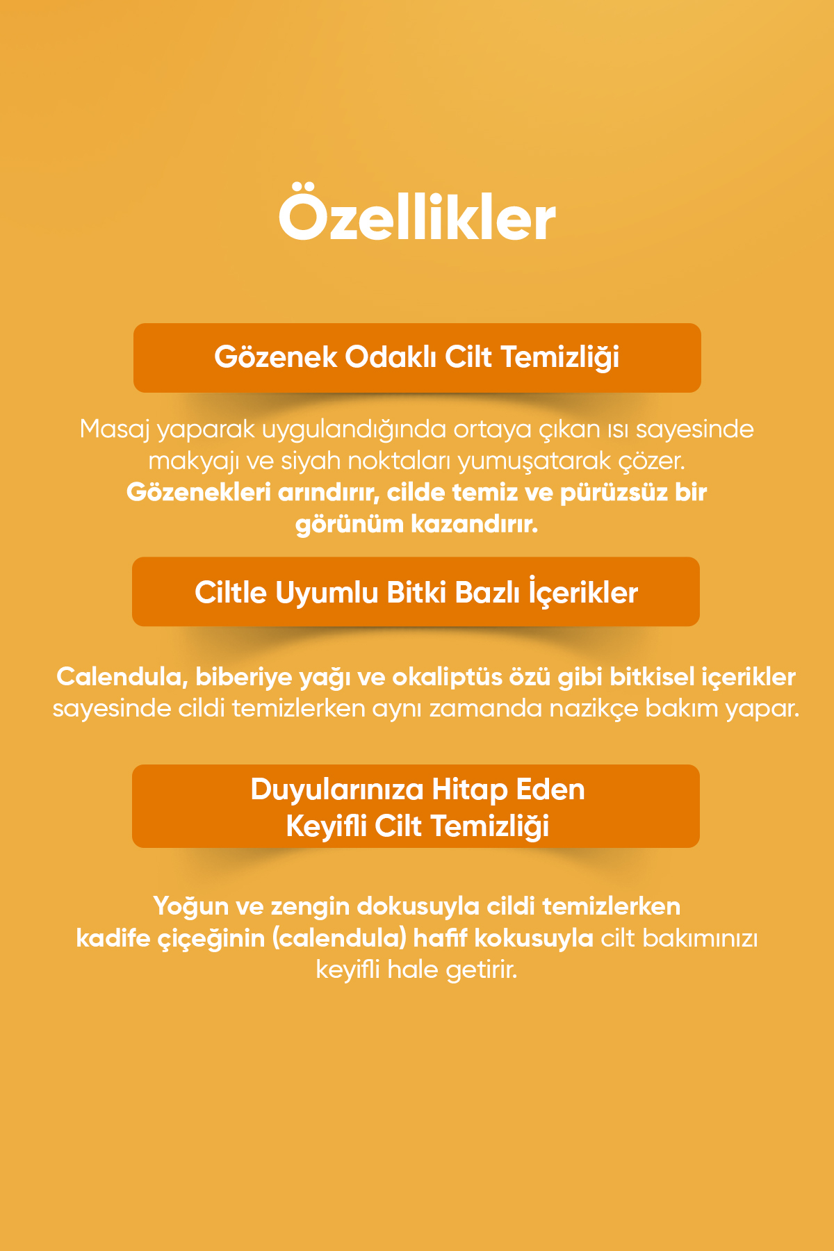 Aynısefa İçeren Gözenek Arındırıcı Makyaj Temizleme Yağı A'PIEU Calendula Cleansing Oil Pore Melting — 8112 — تصویر 3 از 6