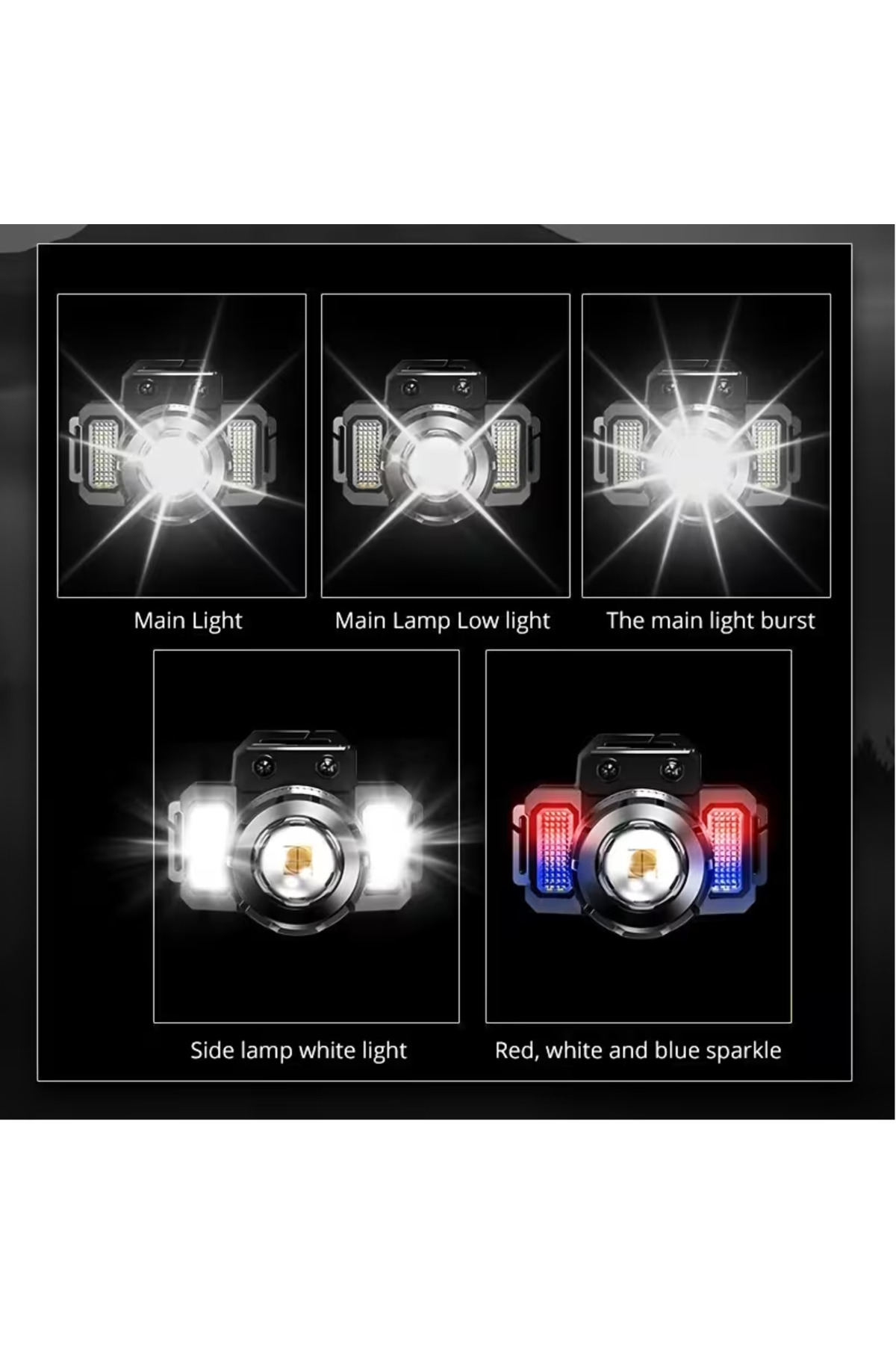 Oslo Zoom Inducyion Headlight Sensörlü Kafa Lambası - Fiyatı