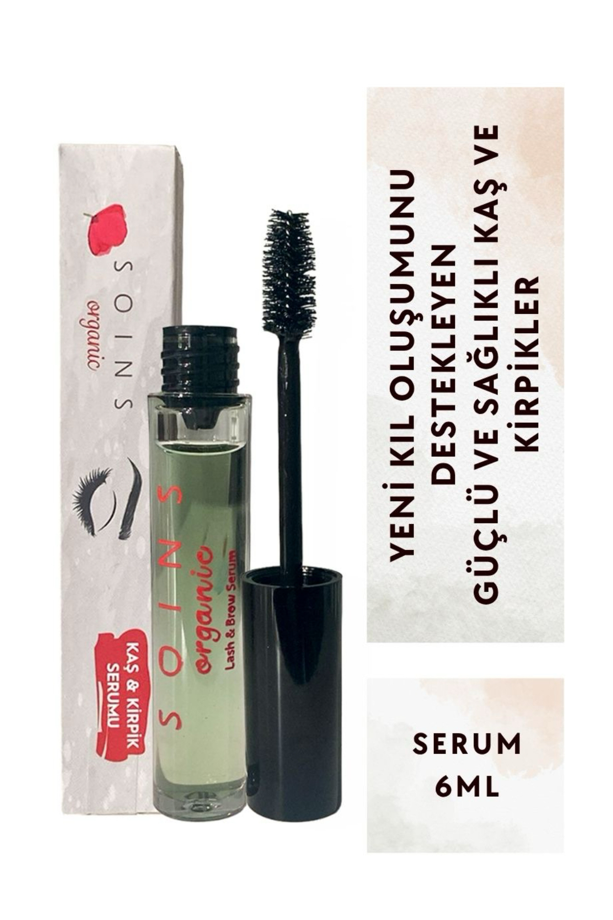 Soins Organic Soins Besleyici,kıl Oluşumunu Destekleyen Kaş Kirpik