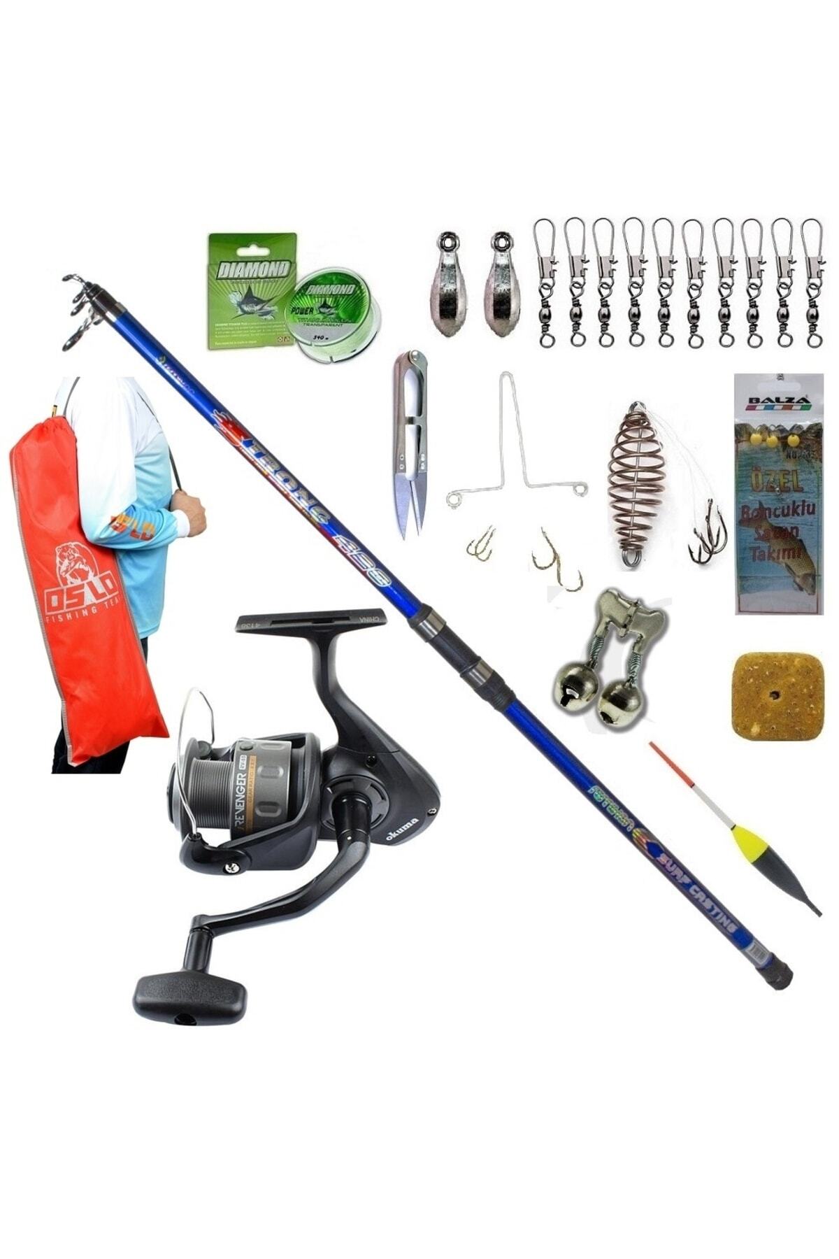 Okuma Revenger Rv-65 Remixon Strong 420cm Surf Olta Takımı Seti