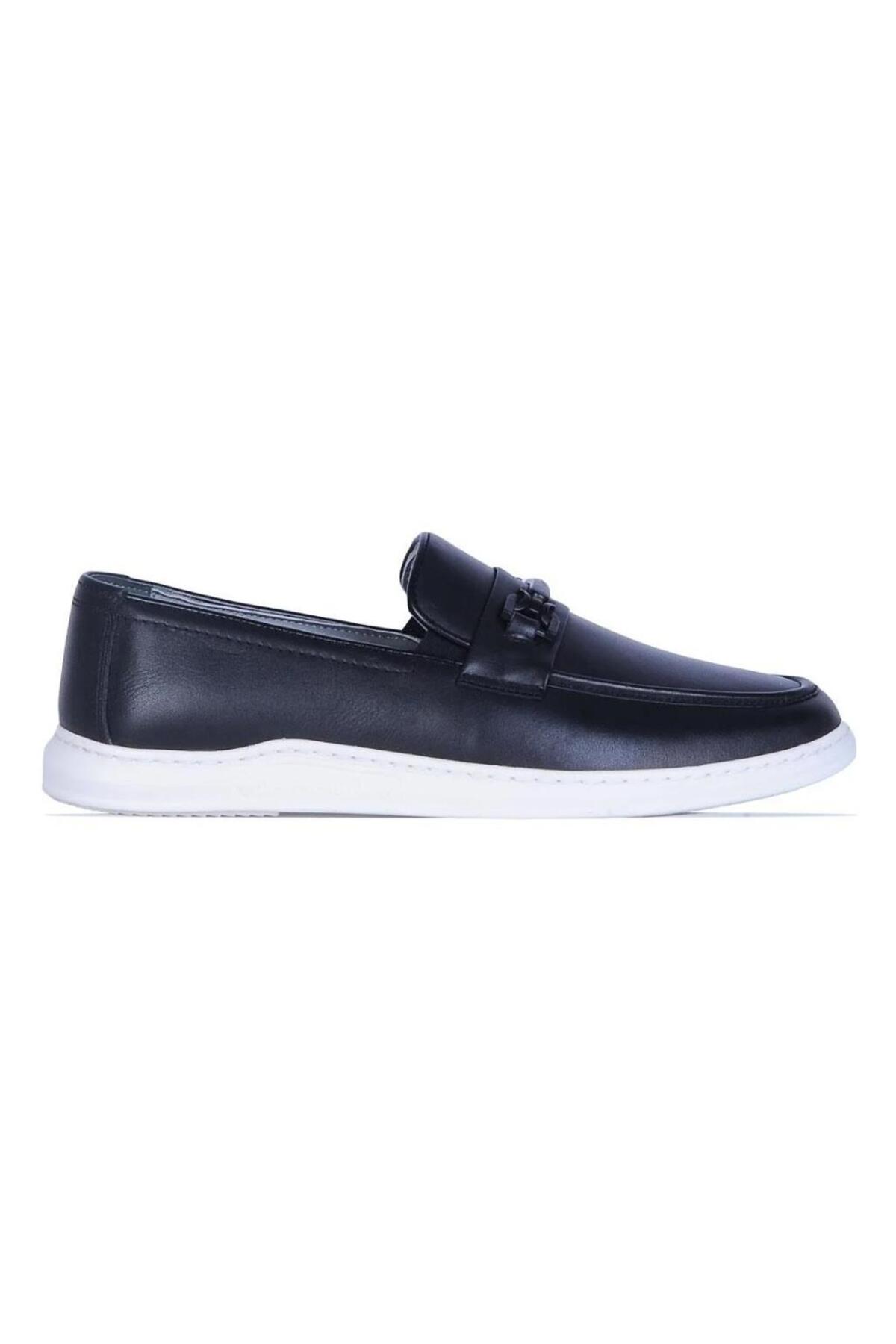 کفش راحتی مردانه چرم اصل Pce-191074 پیر کاردین کفش کژوال Pierre Cardin