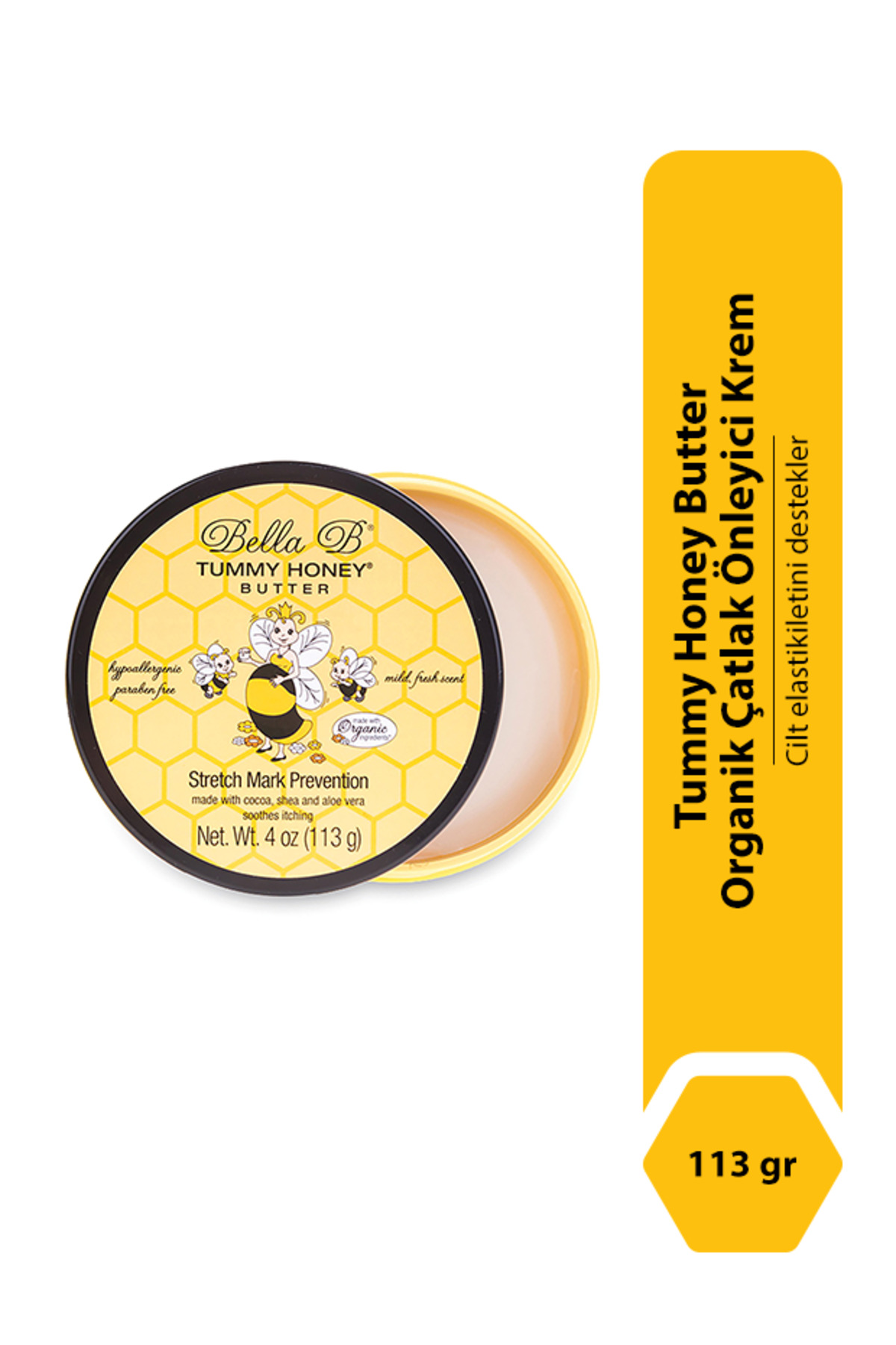 Bella B Tummy Honey Butter Çatlak Kremi 113 gr — BellaBTummyHoneyButter