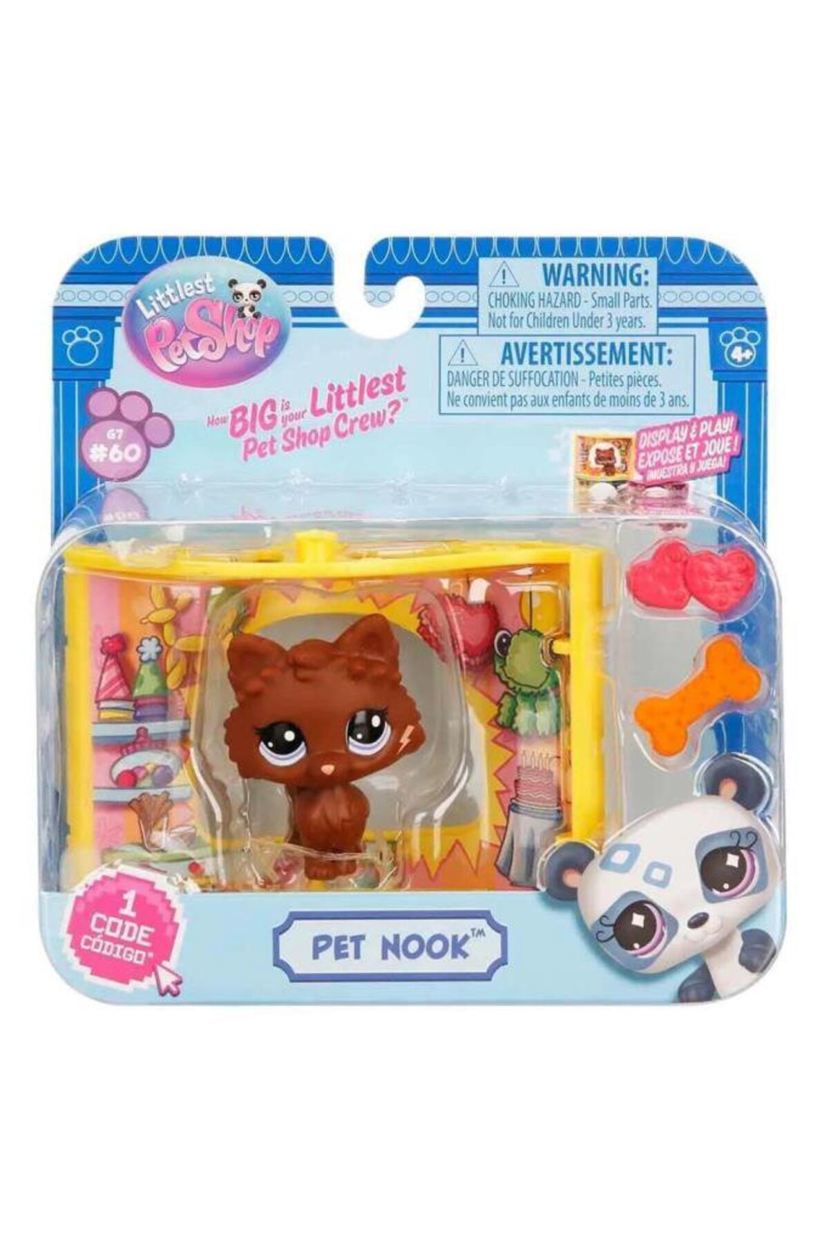 00594-LITTLEST pet SHOP pet hook ACCESSORY (LYNYA)