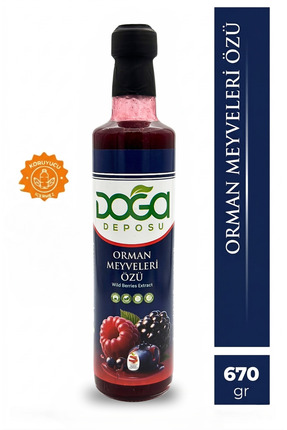 DOĞA DEPOSU Orman Meyveleri Özü 670 Gr