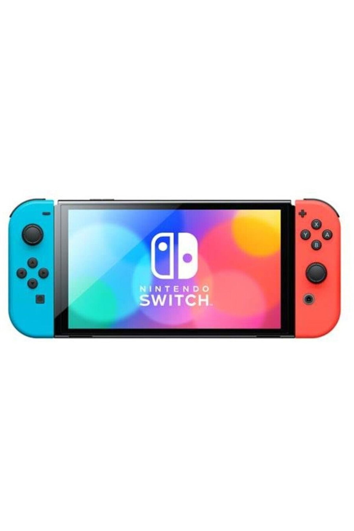 Nintendo Switch (OLED model), game console (neon red/neon blue