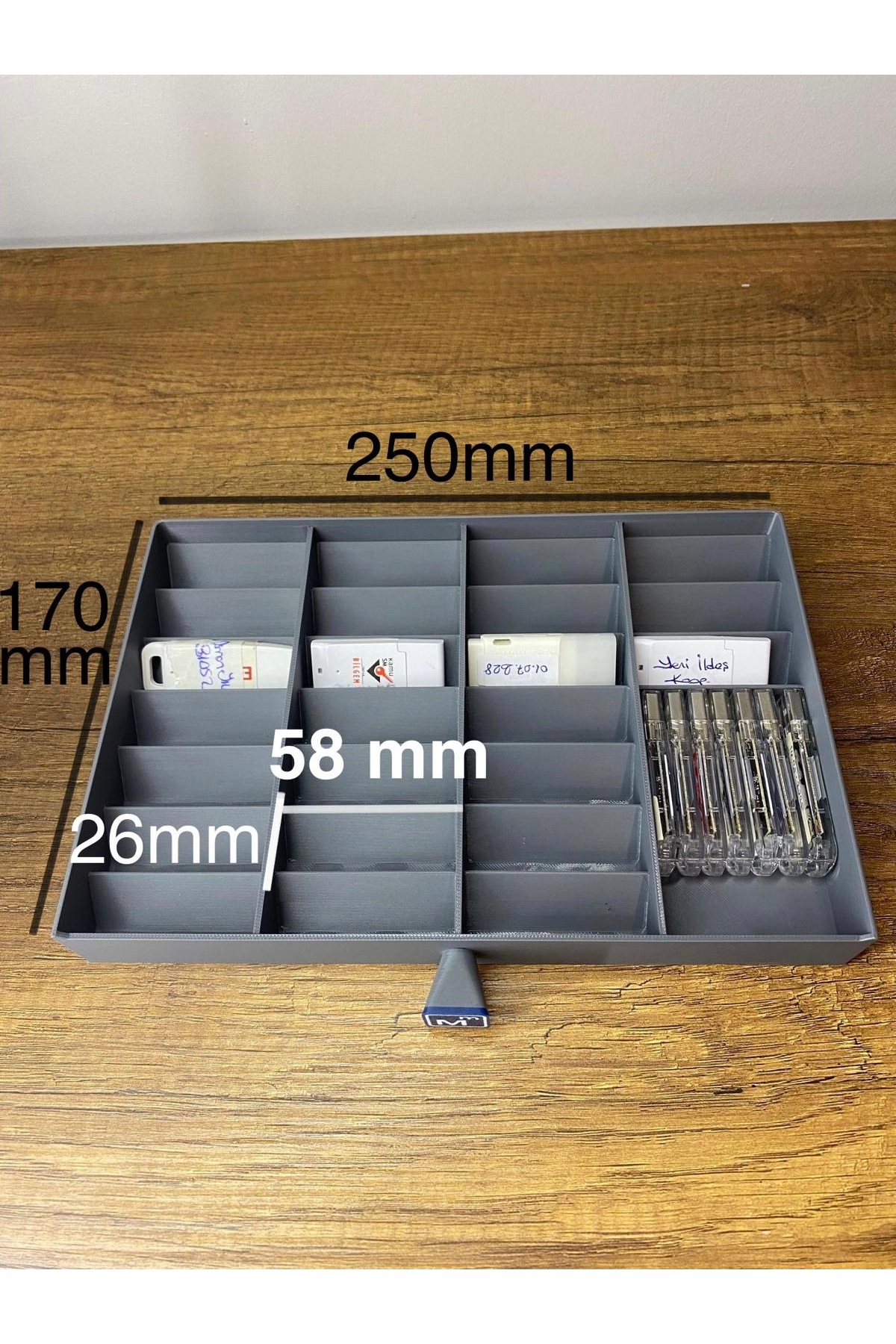 Toil Print Mali Müşavir E-imza Mali Mühür 5 Çekmeceli Organizer