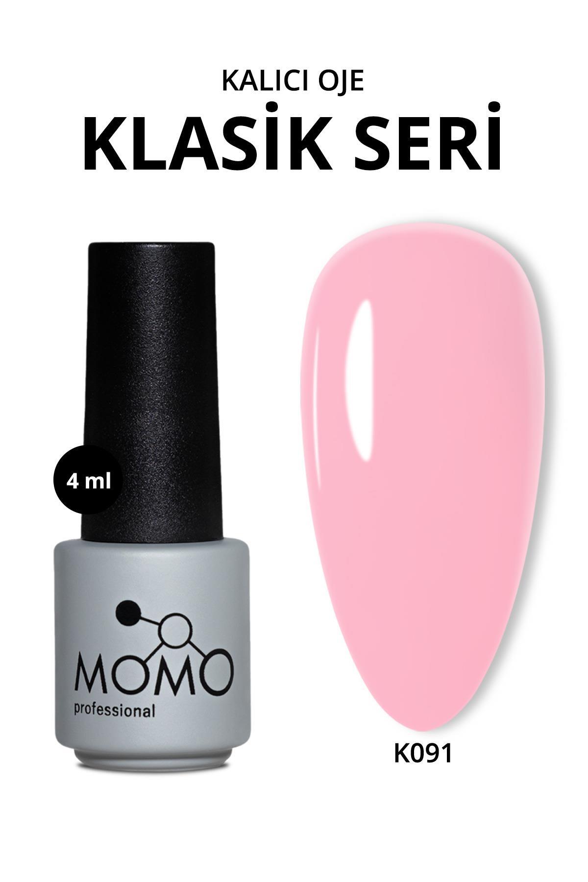 MOMO professional Kalıcı Oje K091, Bebek Pembesi, 4 ml — صورتی 8860101A01S01K086