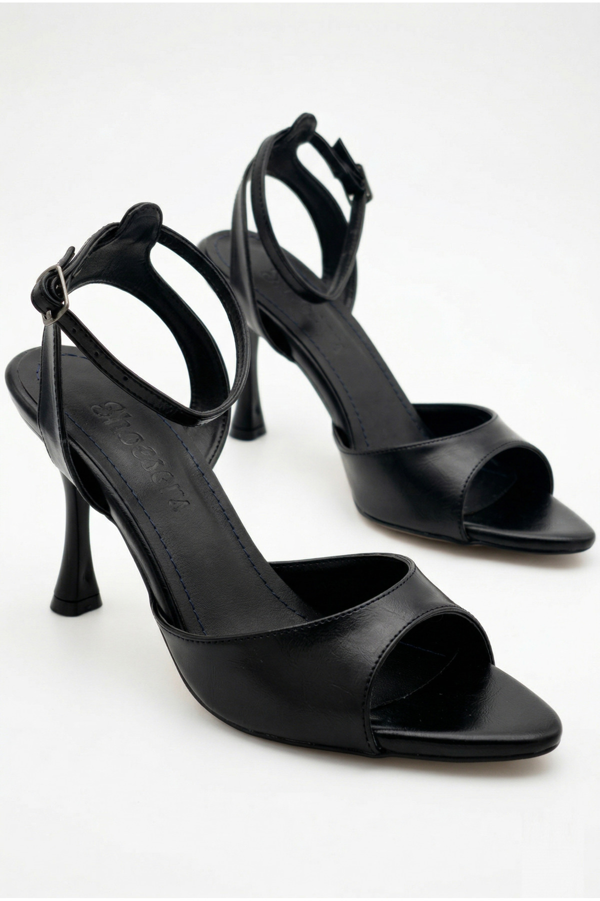 Women's Custom Design Ankle Tie Single Strap Stiletto Slim High Heel Evening Shoes