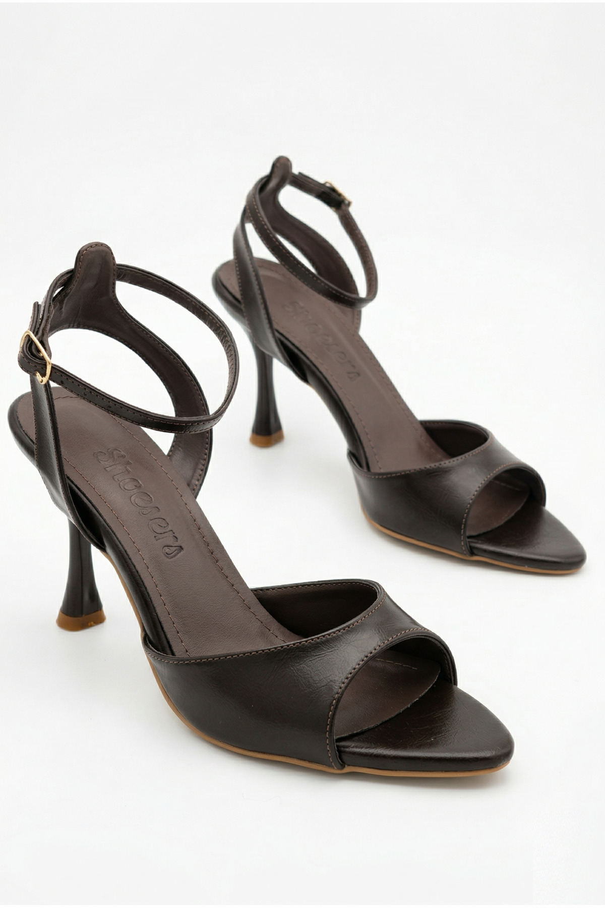 Women's Custom Design Ankle Tie Single Strap Stiletto Slim High Heel Evening Shoes