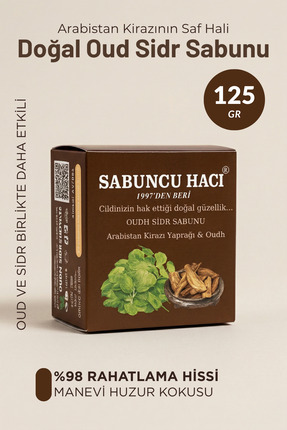 Sabuncu Hacı Es-sidre Sidir Sidr Sabunu Doğal Bitksel Terapi oud lu sidr sabu...