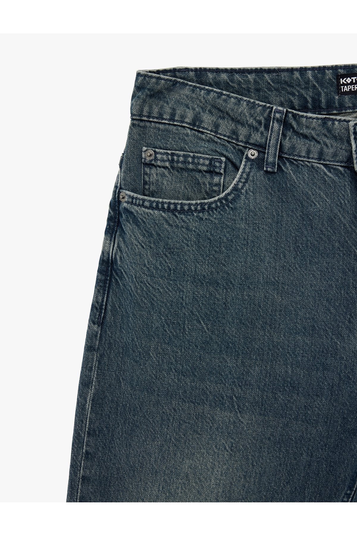 Koton Normal Bel Regular Fit Tapered Jean Pantolon - Joe Jean görsel 8