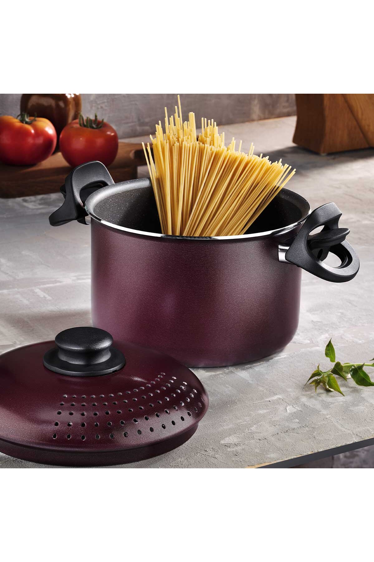 Aryıldız Bronx Mor Makarna Tenceresi 20 Cm - Fiyatı, Yorumları