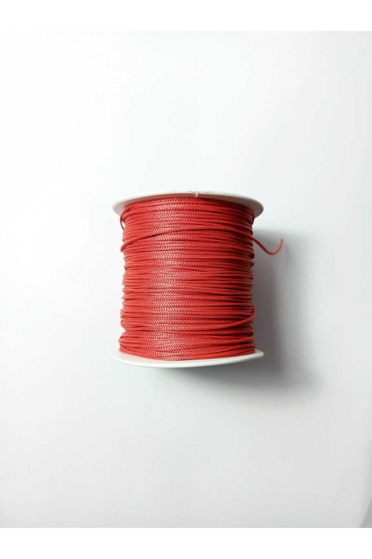 100 Meters Pomegranate Red Color Thin Parachute Rope Macrame Bracelet Rope Pendant Jewelry Design Rope