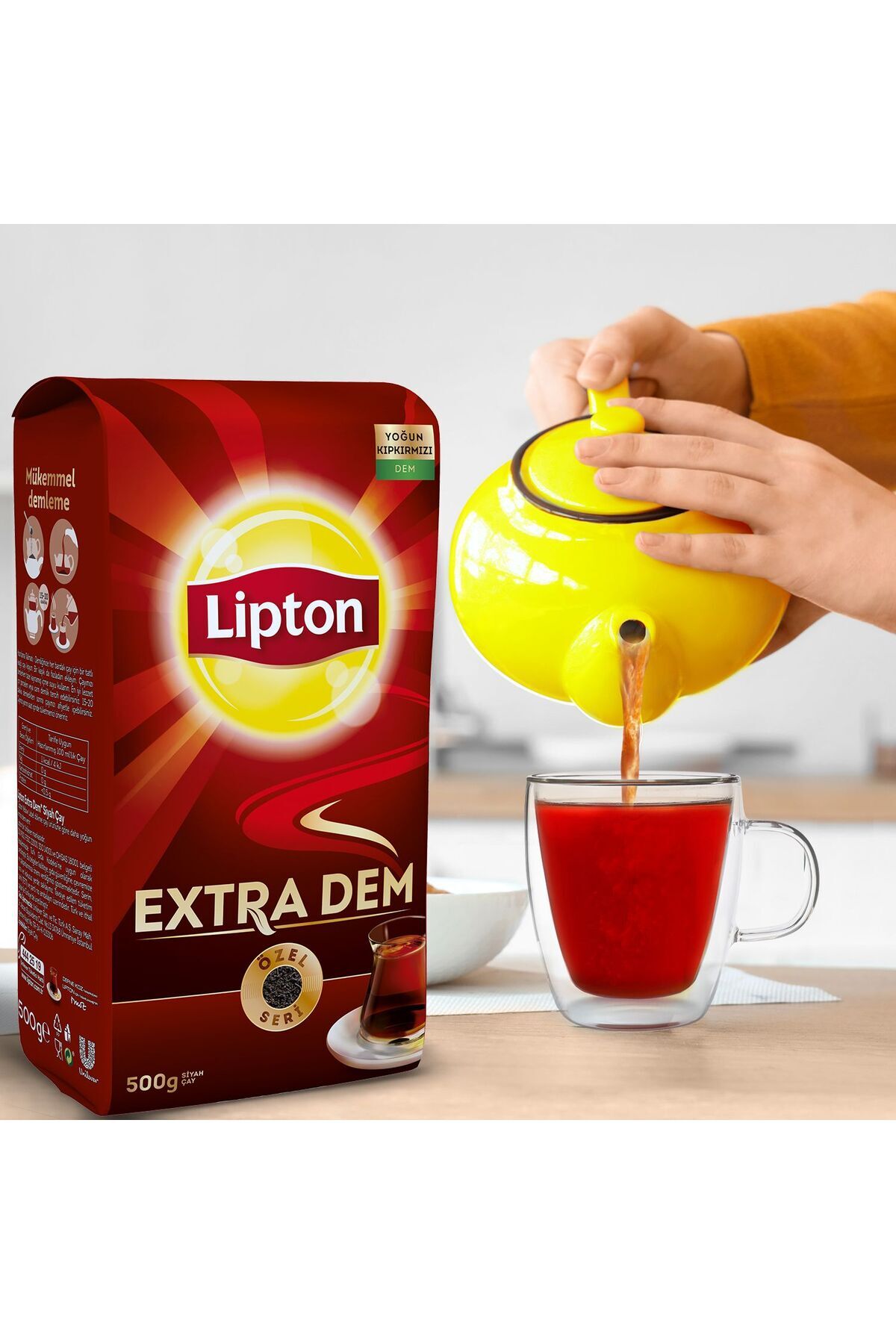 چای سیاه اکسترا دم 500 گرم (5 عدد)