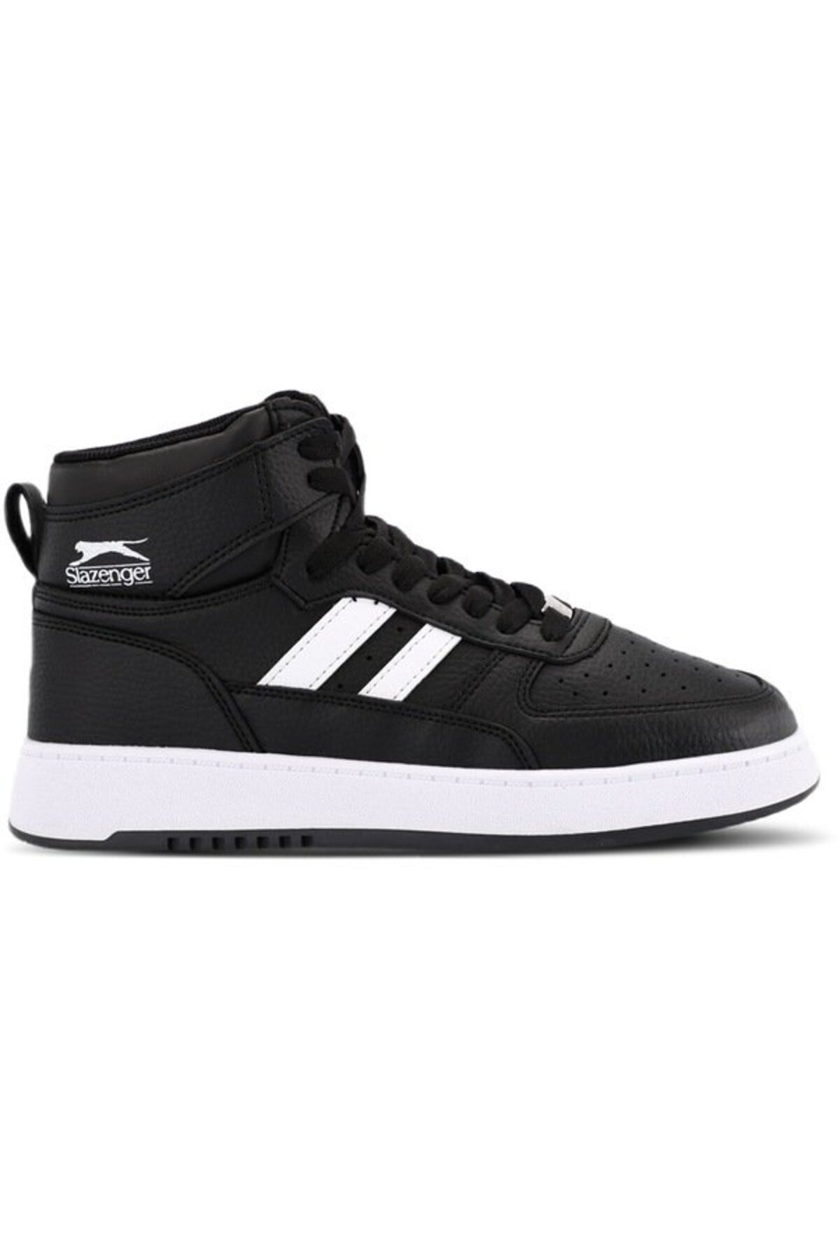 Slazenger DAPHNE HIGH Sneaker Erkek Ayakkabı Siyah / Beyaz