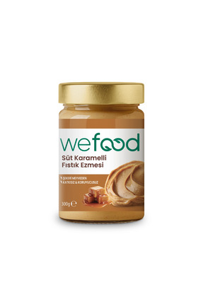 Wefood Süt Karamelli Fıstık Ezmesi 300 gr
