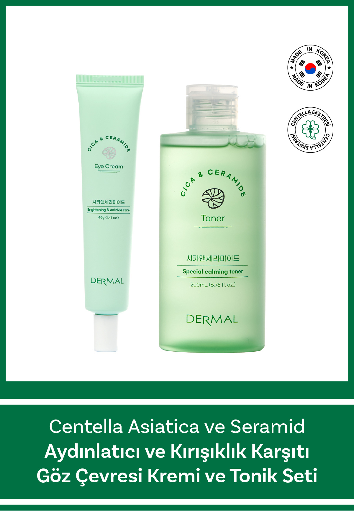 Cıca X Mide Centella Asiatica Özlü Göz Çevresi Kremi ve Tonik — TYCaa5e7da32514f4044a76c