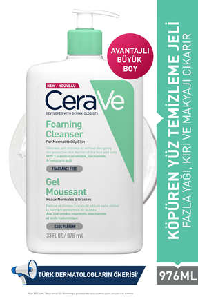 CeraVe Köpüren Temizleyici 976 ml