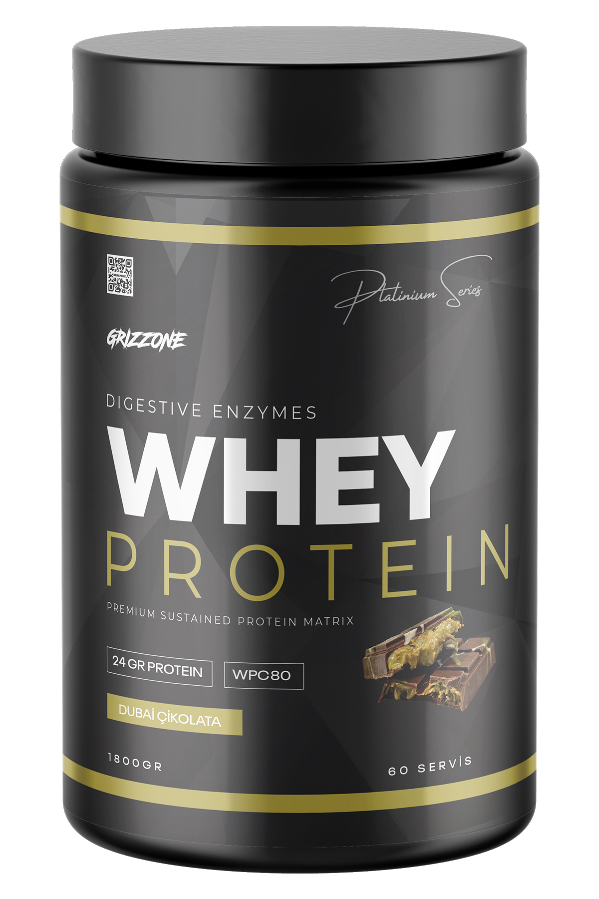 GRIZZONE Whey Protein 1.800 Gr ( Dubai Çikolatası ) - Fiyatı