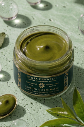 Densa Essential Klorofil Detoks Maske 50 ML Sebum Dengeleyici/Gözenek & Siyah...