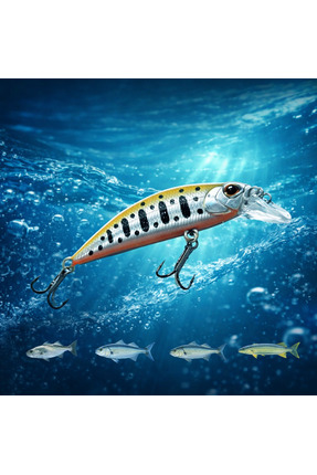 Megsaydın 5 gr 5 Cm Zıpır Lrf Rapala | Sesli Batan Yapay Balık Yemi | Çinekop...