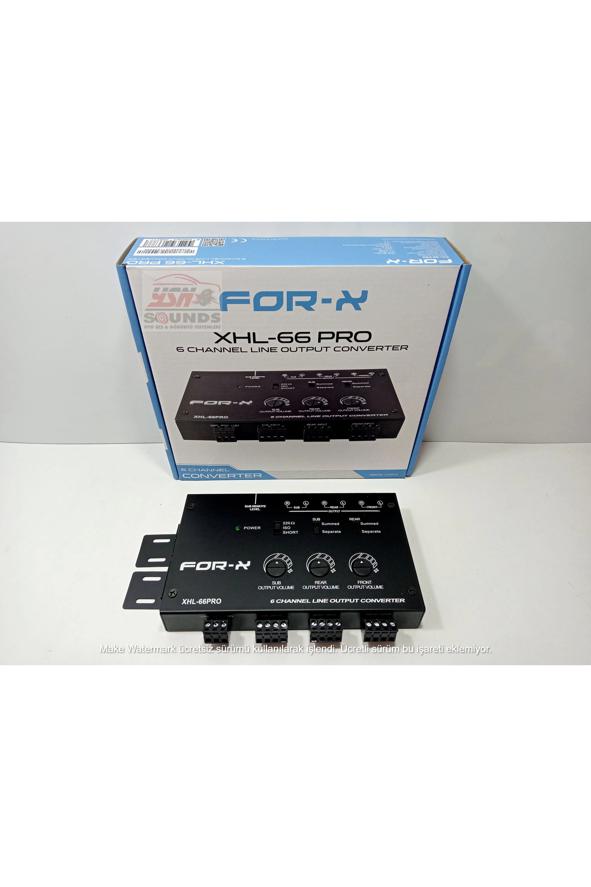 F.O.S.A. MIX CD6枚+おまけ2枚セット For-X 6 Kanal Deck Çevirici – For-x XHL-66PRO 6 Kanal Amfi